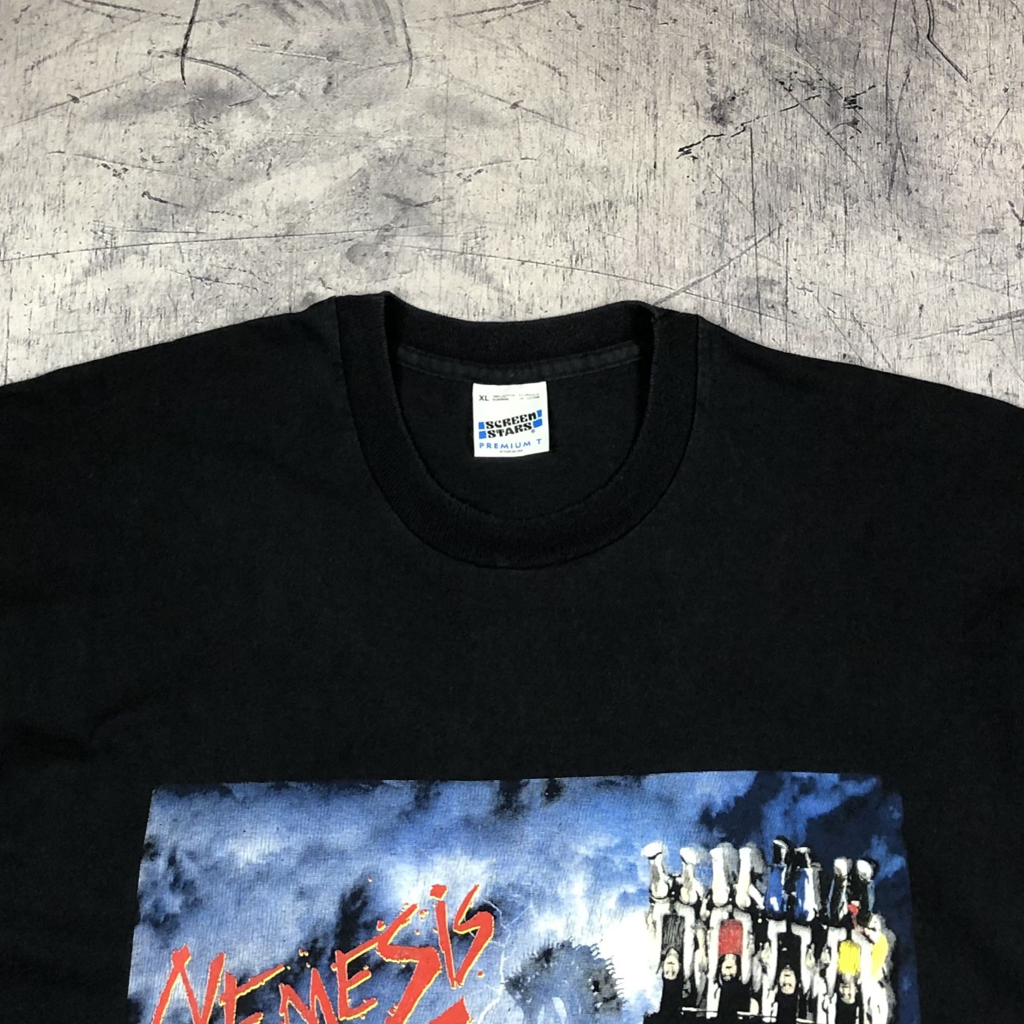 Expert Horror 90s Nemesis Horror Alton Towers Tee Size US XL / EU 56 / 4 - 7 Thumbnail