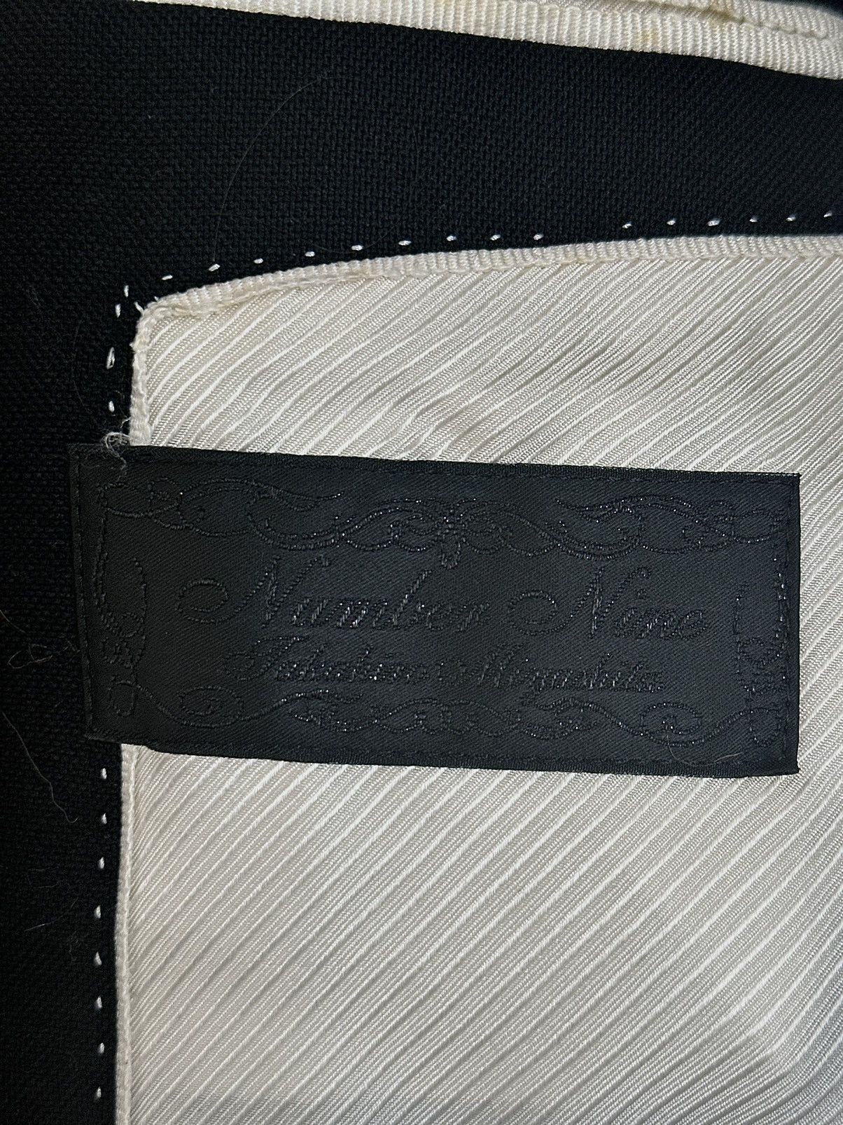 Number (N)ine × Takahiromiyashita The Soloist. Number (N)ine SS/09 Classics Vest Size 46R - 3 Thumbnail