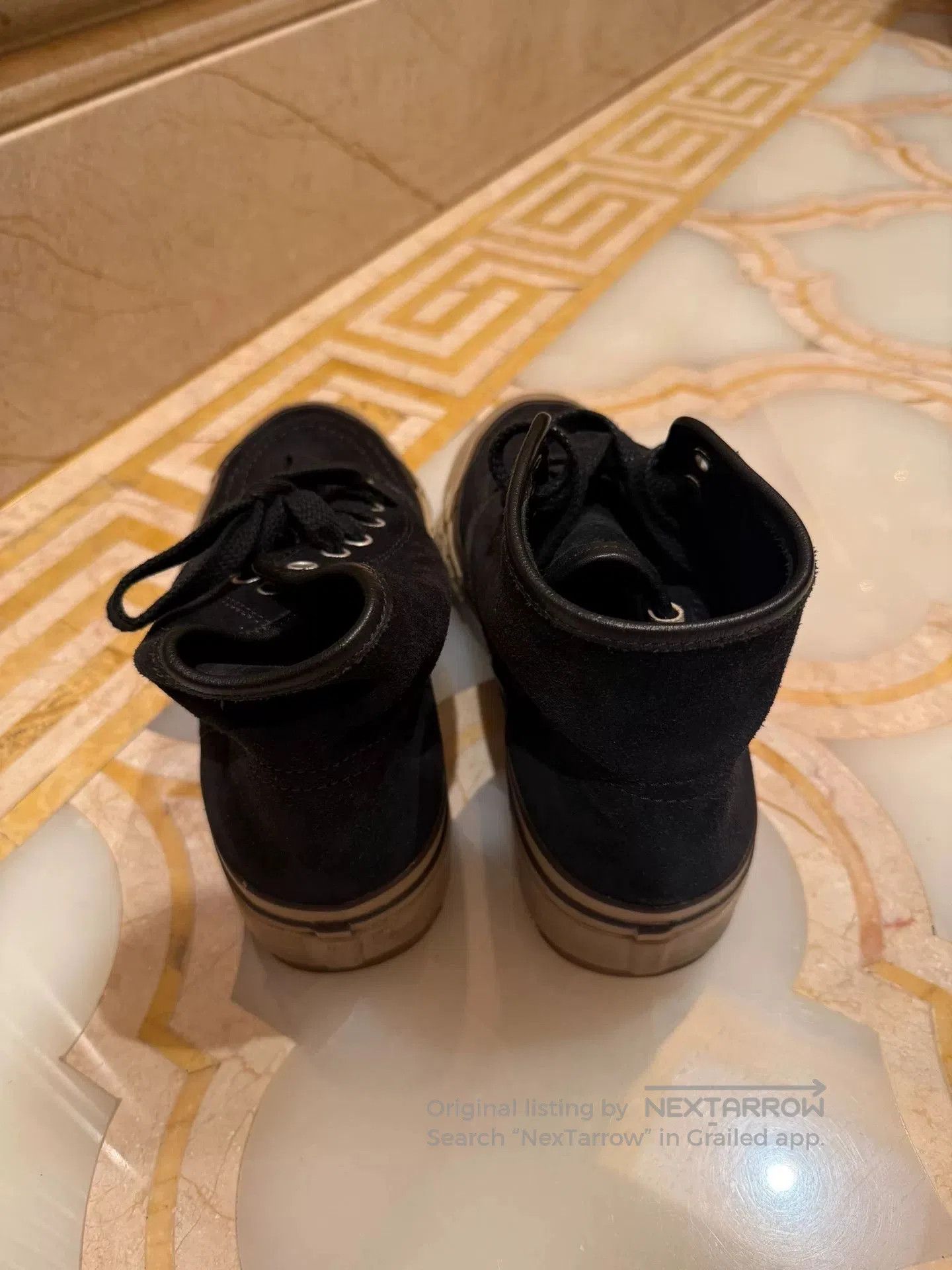 Visvim visvim liskamn g.patten black sneakers. Size US 8 / EU 41 - 3 Thumbnail