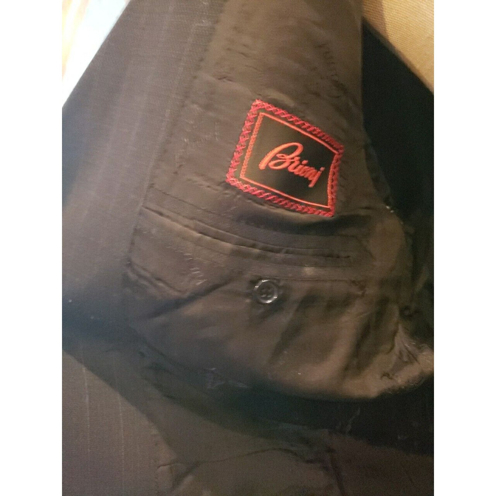 Brioni Brioni Blue Wool Dual Vents 3Btn Jacket 46 L Size 46L - 4 Thumbnail