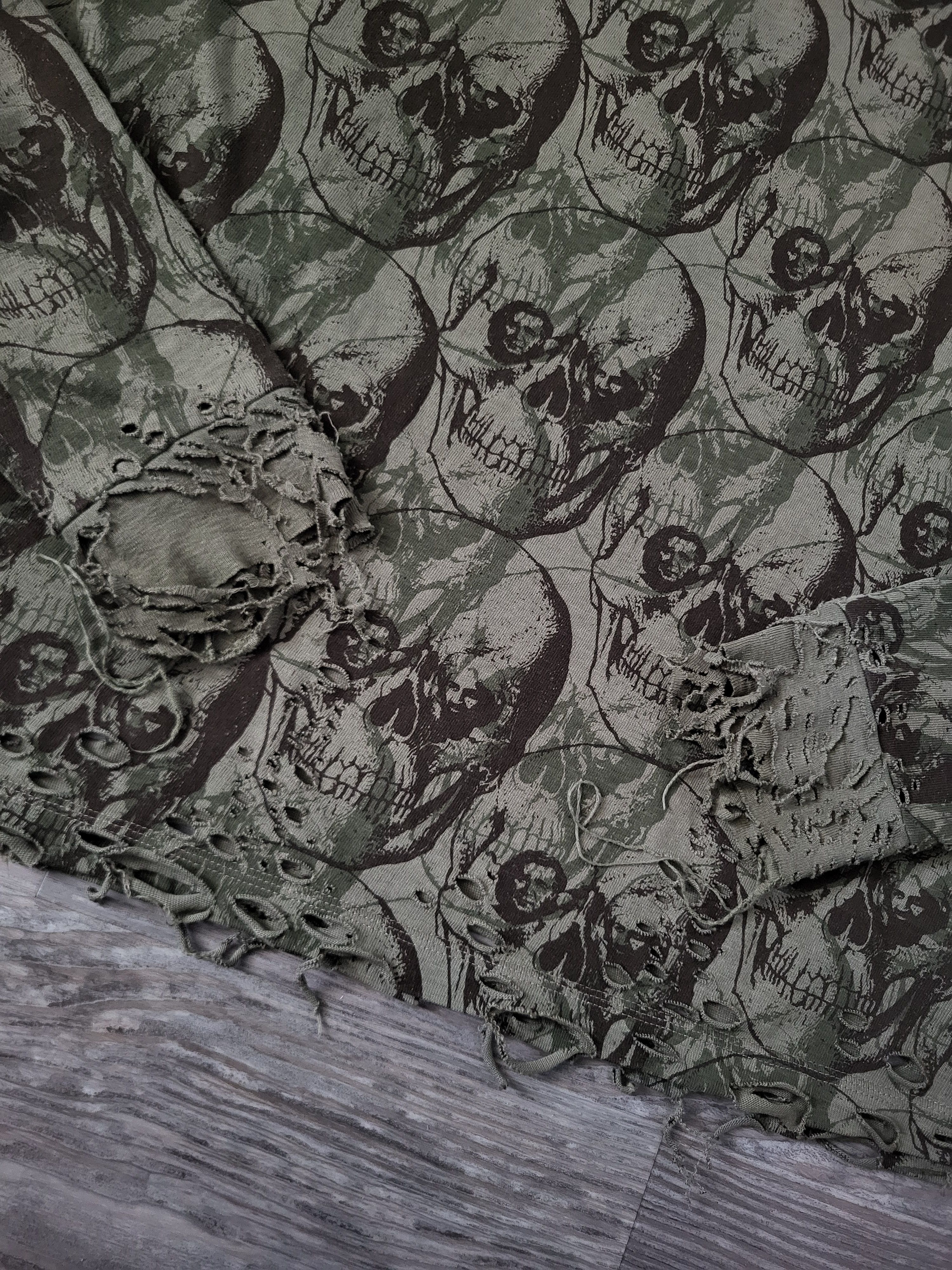 Undercover Undercover Osama Skull Shirt Paper Doll Size US M / EU 48-50 / 2 - 4 Thumbnail