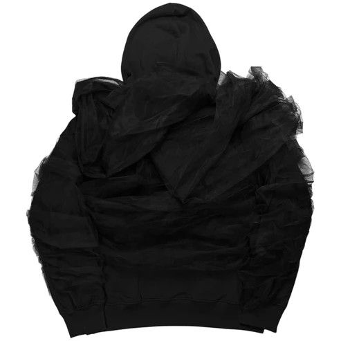 Y/Project Y/Project Tulle Wrapped Hoodie - AW17 Size US L / EU 52-54 / 3 - 3 Thumbnail
