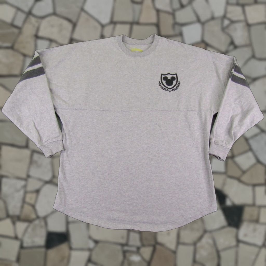 Disney VINTAGE Disney Spirit Jersey T-Shirt Mens Small Crew Neck Cotton Gray Cartoon Logo Size US S / EU 44-46 / 1 - 1 Thumbnail