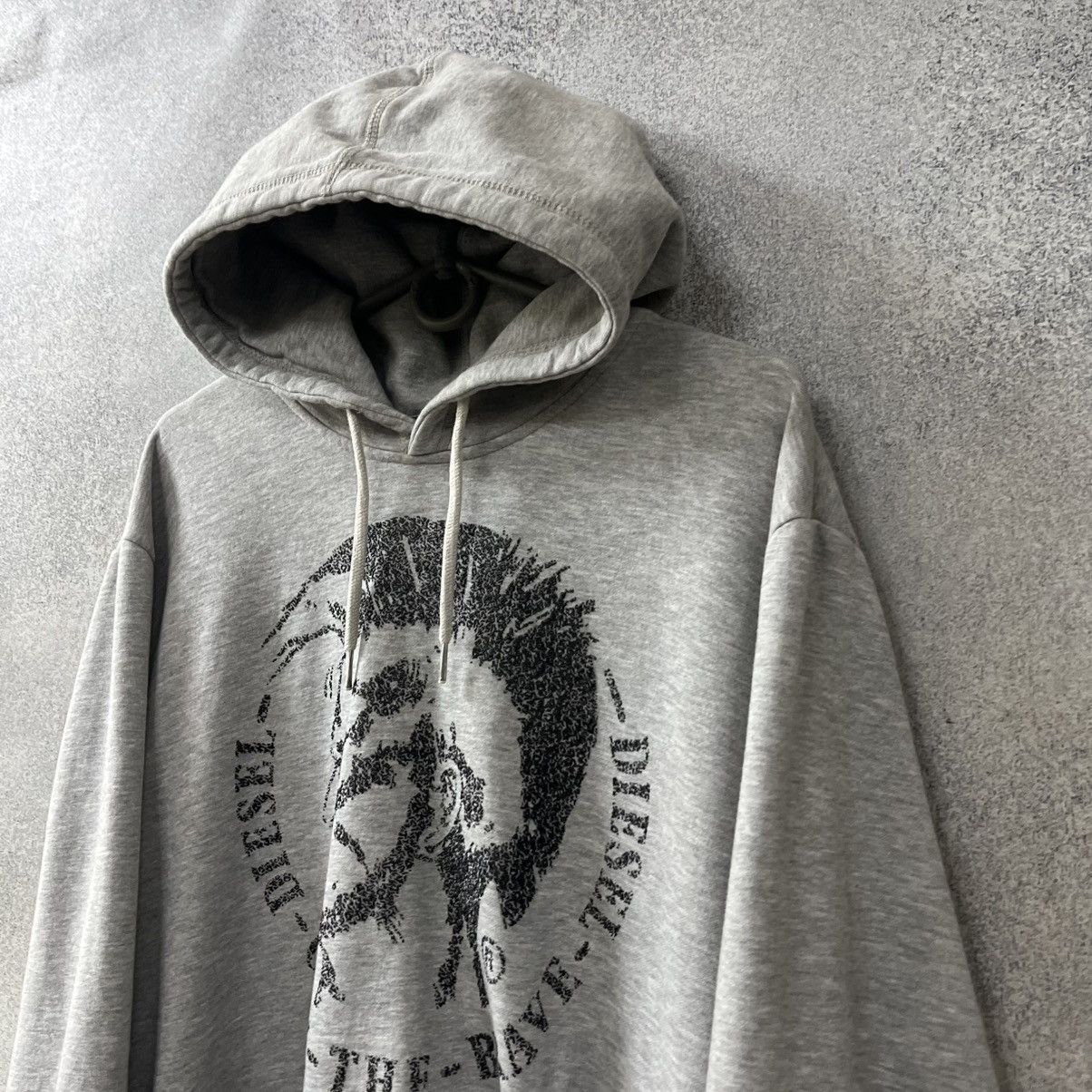 Diesel Vintage Diesel Hoodie Big Logo Men’s XL Size US XL / EU 56 / 4 - 2 Thumbnail