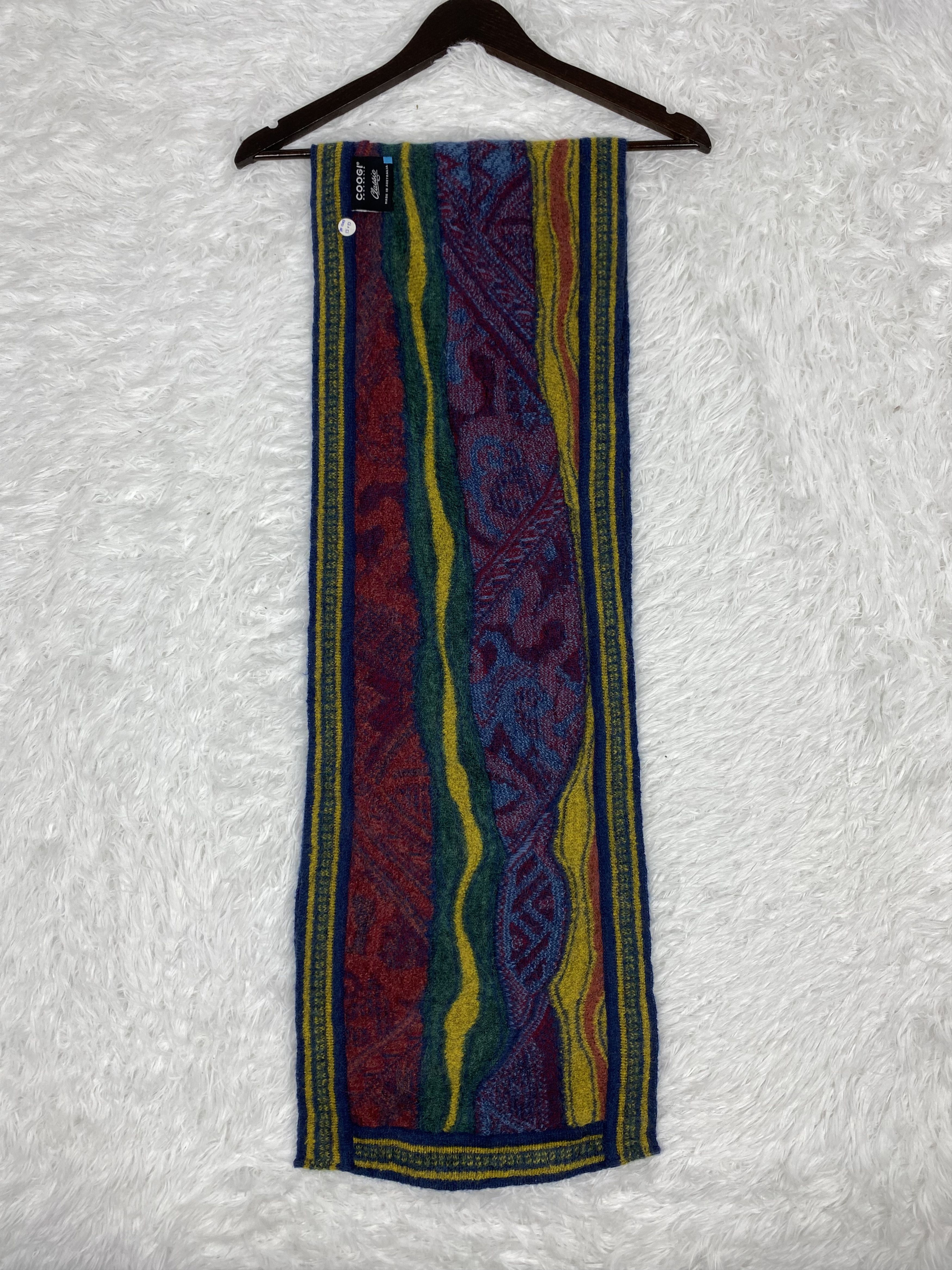 Coogi Vintage Coogi Scarf / Muffler Neckwear PM0083 Size ONE SIZE - 6 Thumbnail