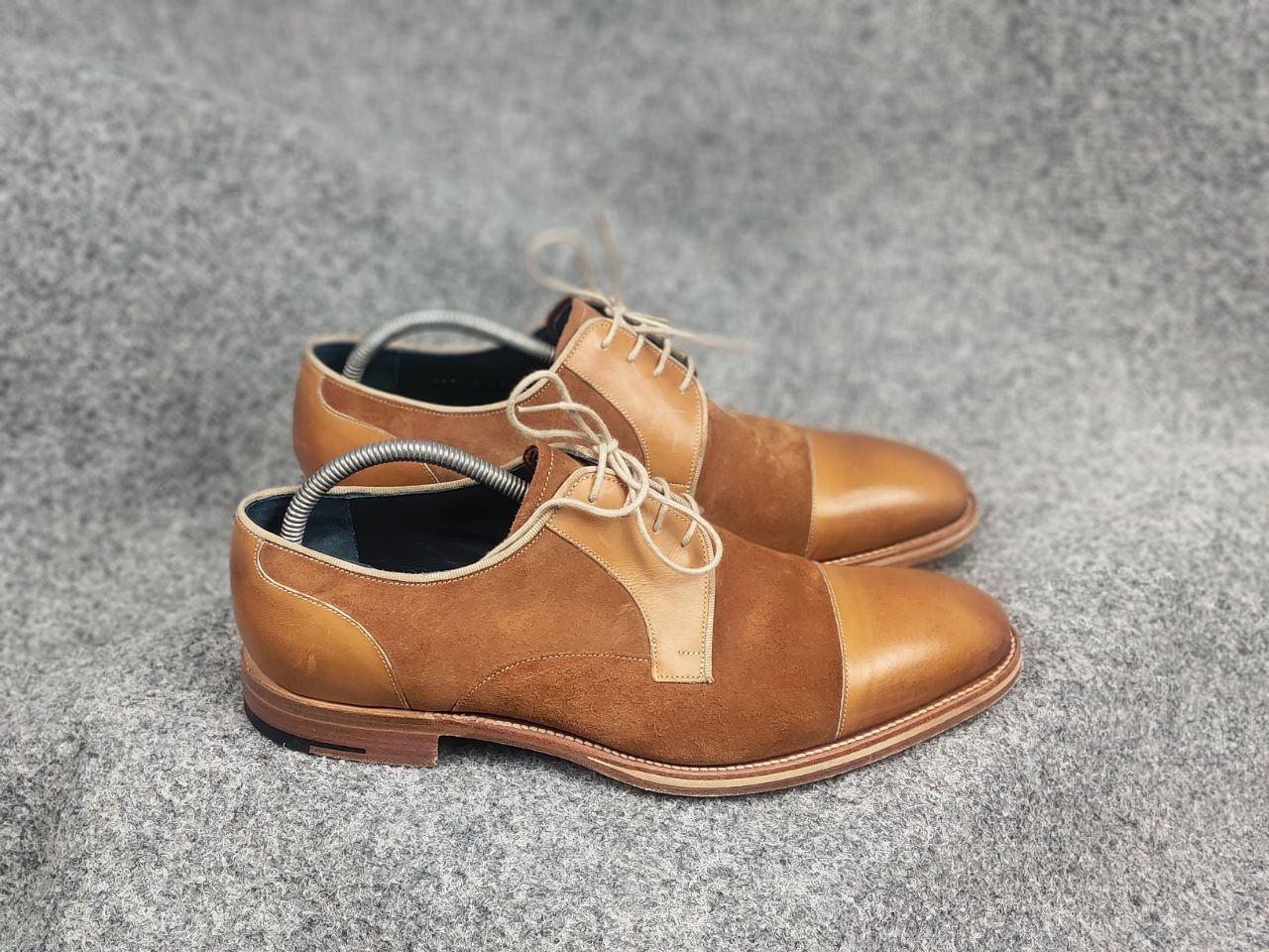 Barker Barker Design Butler Derby brown leather suede Classic Shoes Size US 11 / EU 44 - 4 Thumbnail