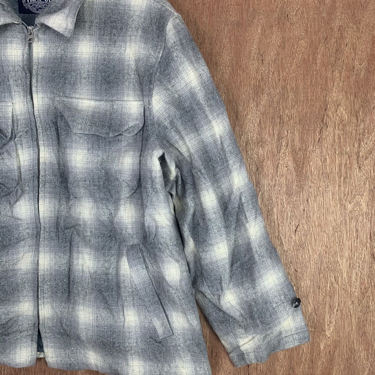 Japanese Brand × Vintage Tray- Up 🔥 Vintage Cowboy Shirt Fully Zipper Size US M / EU 48-50 / 2 - 5 Thumbnail