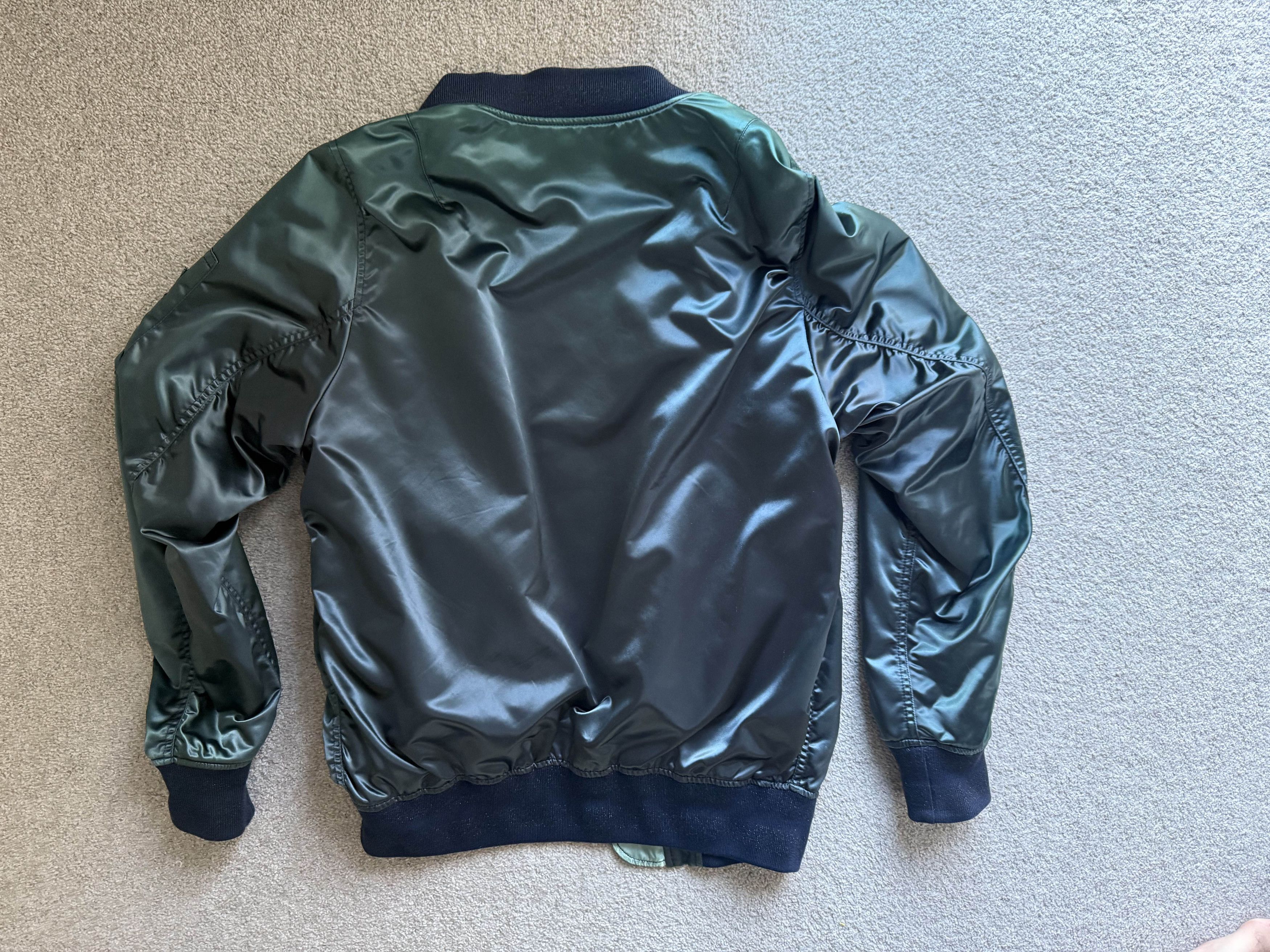 Maison Kitsune Satin Bomber Jacket Size US S / EU 44-46 / 1 - 7 Thumbnail