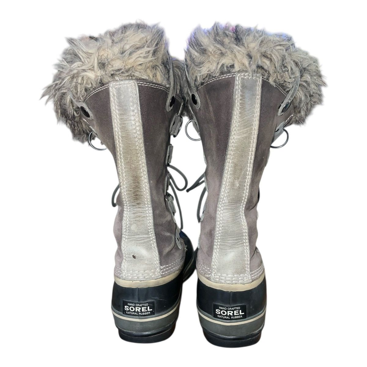 SOREL Sorel Joan of Arctic Gray Suede Tall Winter Boots Women's Size US 9 / IT 39 - 7 Thumbnail
