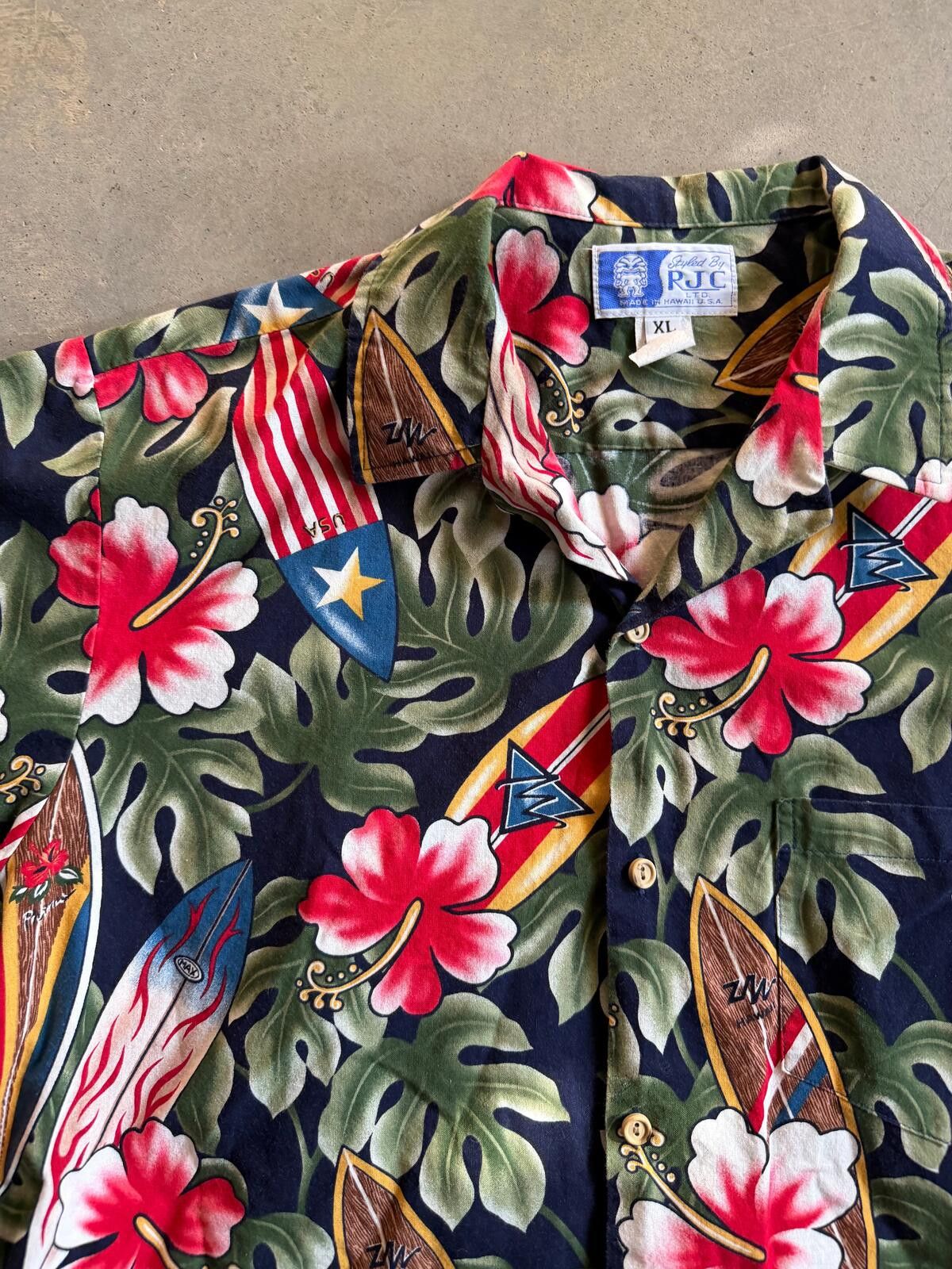 Other VTG RJC LTD Made In Hawaii Button Up Shirt Sz XL Size US XL / EU 56 / 4 - 3 Thumbnail