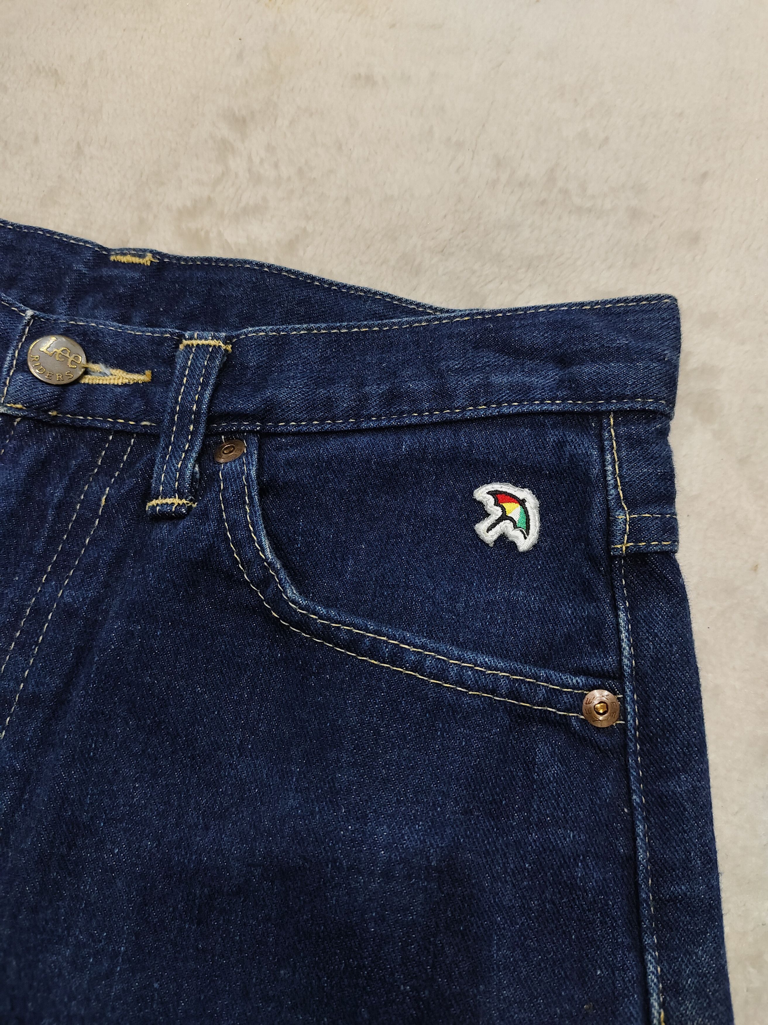 (+)PEOPLE × Japanese Brand × Lee 💥 LEE x Arnold Palmer Exclusive High Waist Ballon Jeans Size 30" / US 8 / IT 44 - 4 Thumbnail