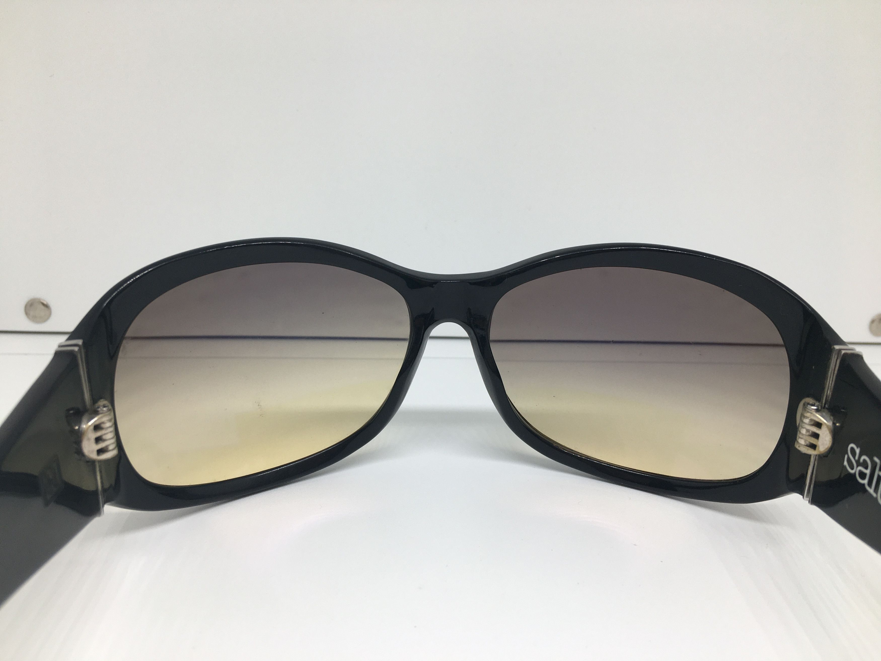Vintage Vintage Salt Stevie Black Wrapped Sunglasses Frame Size ONE SIZE - 5 Thumbnail