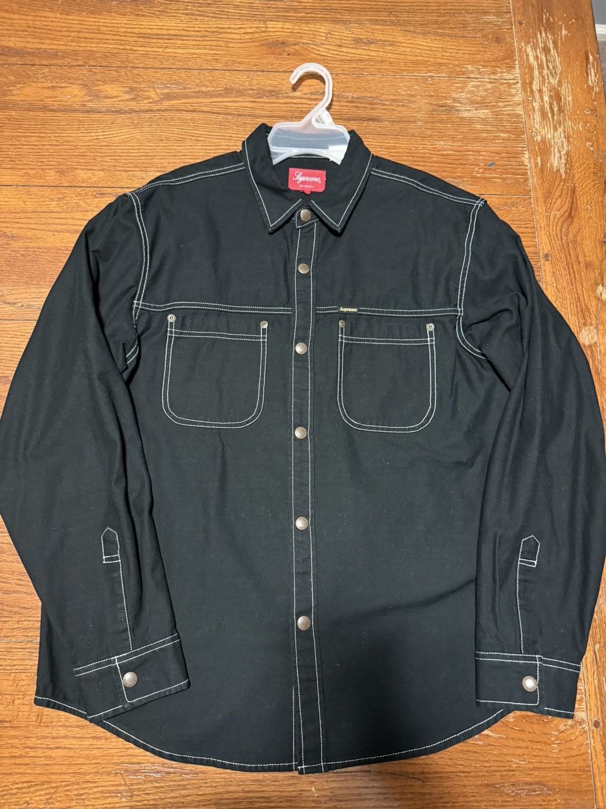 supreme snap work shirt SUPREME SNAP WORK SHIRTS【L】シュプリーム