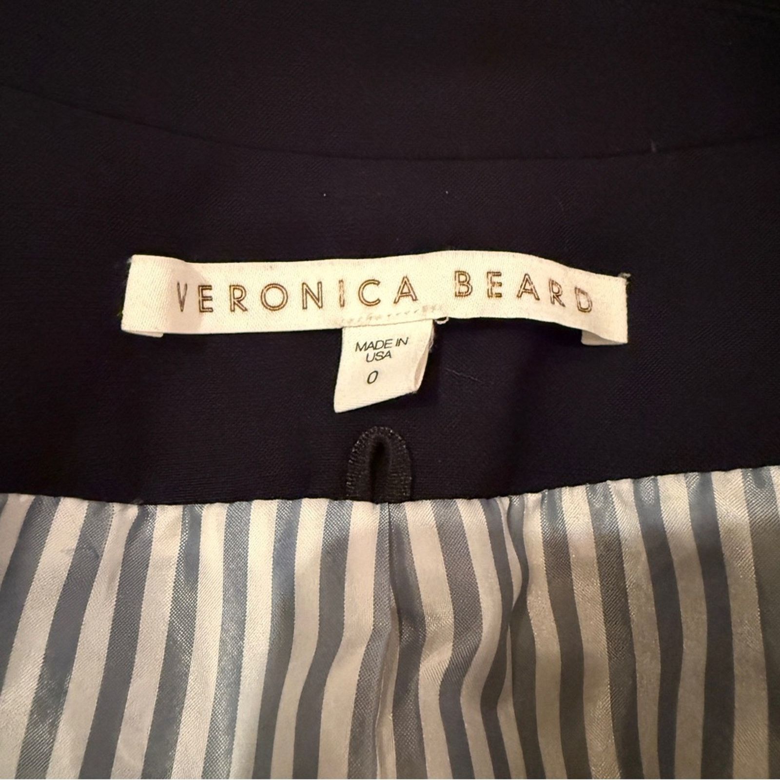 Veronica Beard Veronica Beard Classic Crepe Single Button Blazer Sz 0 Size XS / US 0-2 / IT 36-38 - 7 Thumbnail