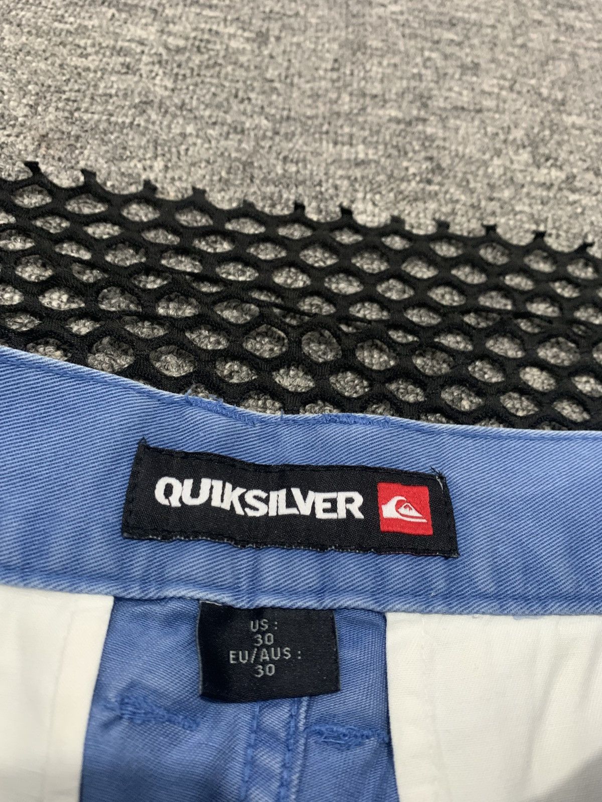 Quiksilver 2014 Quiksilver Straight Tapered Fit Blue Pants Size US 30 / EU 46 - 9 Thumbnail
