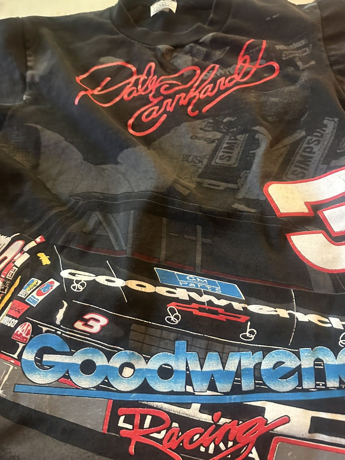 Other Dale Earnhardt 1993 AOP Goodwrench racing Sports Image shirt Size US M / EU 48-50 / 2 - 2 Thumbnail
