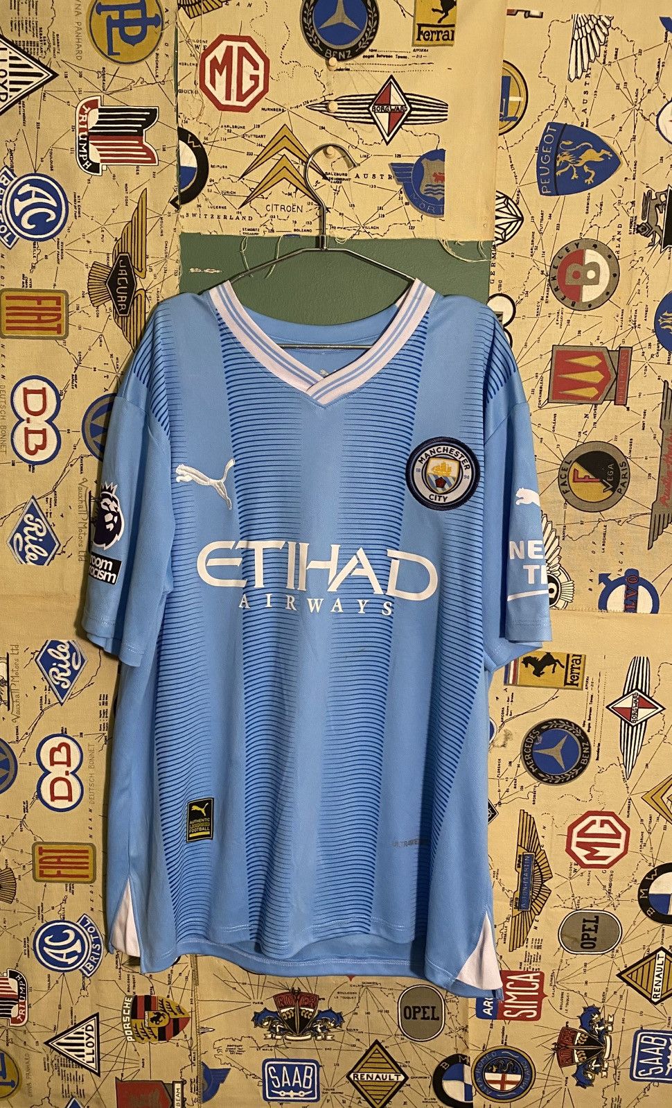 Puma Puma Manchester City Haaland #9 Home Jersey Size US L / EU 52-54 / 3 - 2 Thumbnail