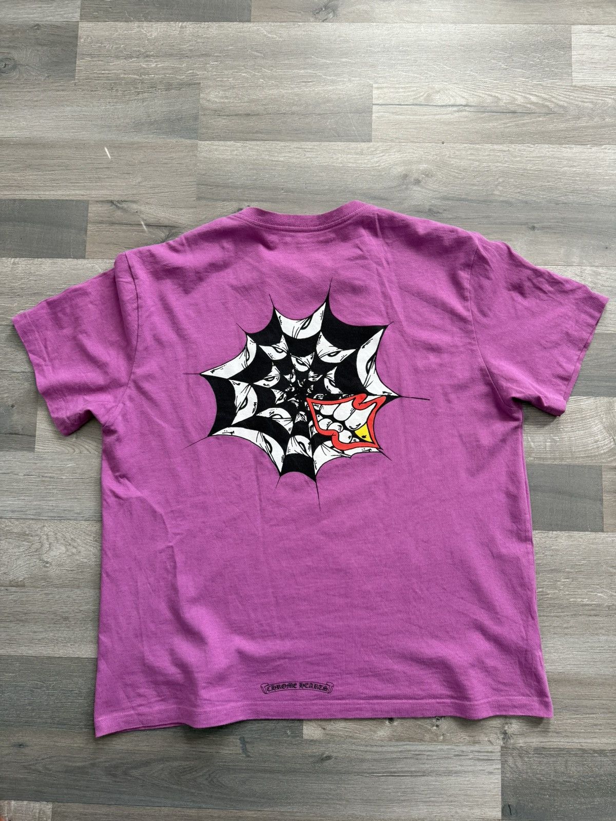 Chrome Hearts Chrome Hearts Matty Boy Spider Web T-Shirt Size US XXL / EU 58 / 5 - 1 Thumbnail