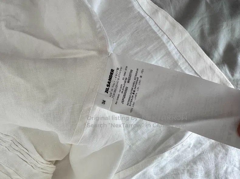 Jil Sander Jil Sander size 34 Pleated Tencel dress Size S / US 4 / IT 40 - 6 Thumbnail