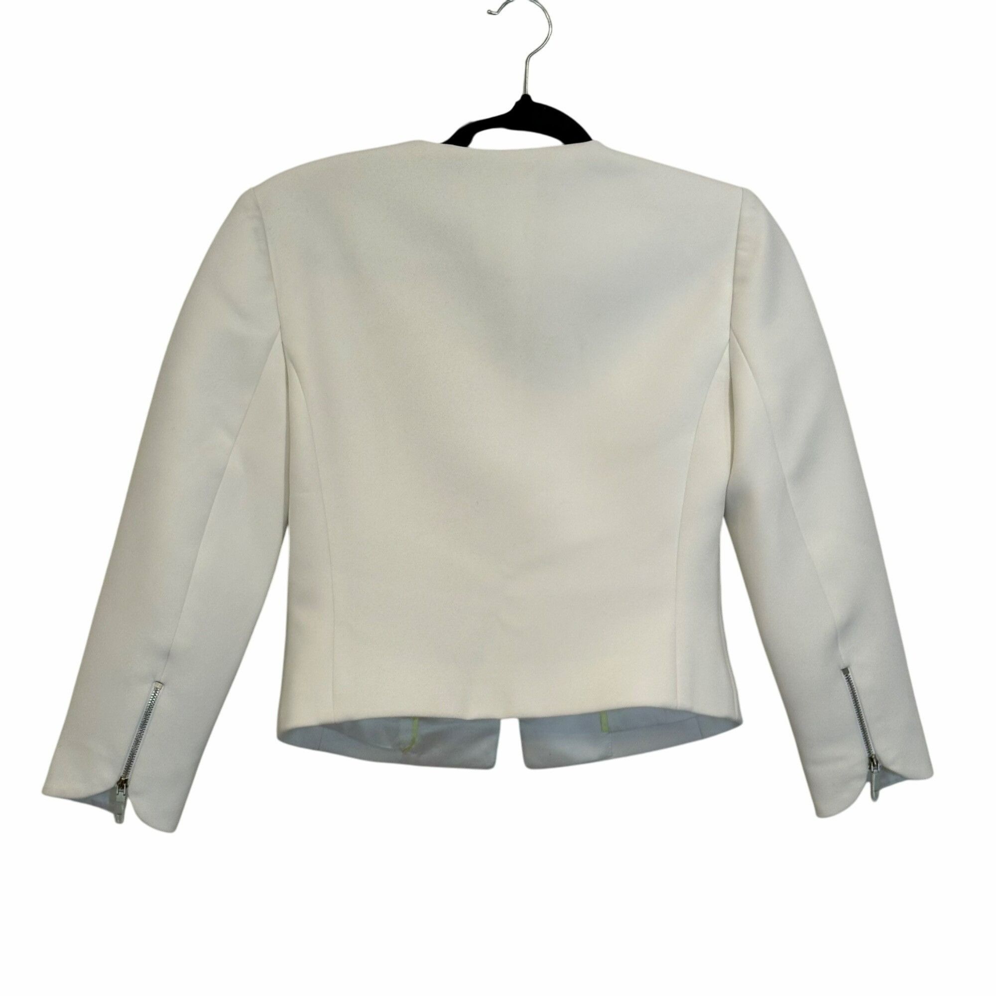 Ted Baker ✨Ted Baker Women's Size 1 Formal Suit Cropped Jacket Blazer Size S / US 4 / IT 40 - 2 Thumbnail