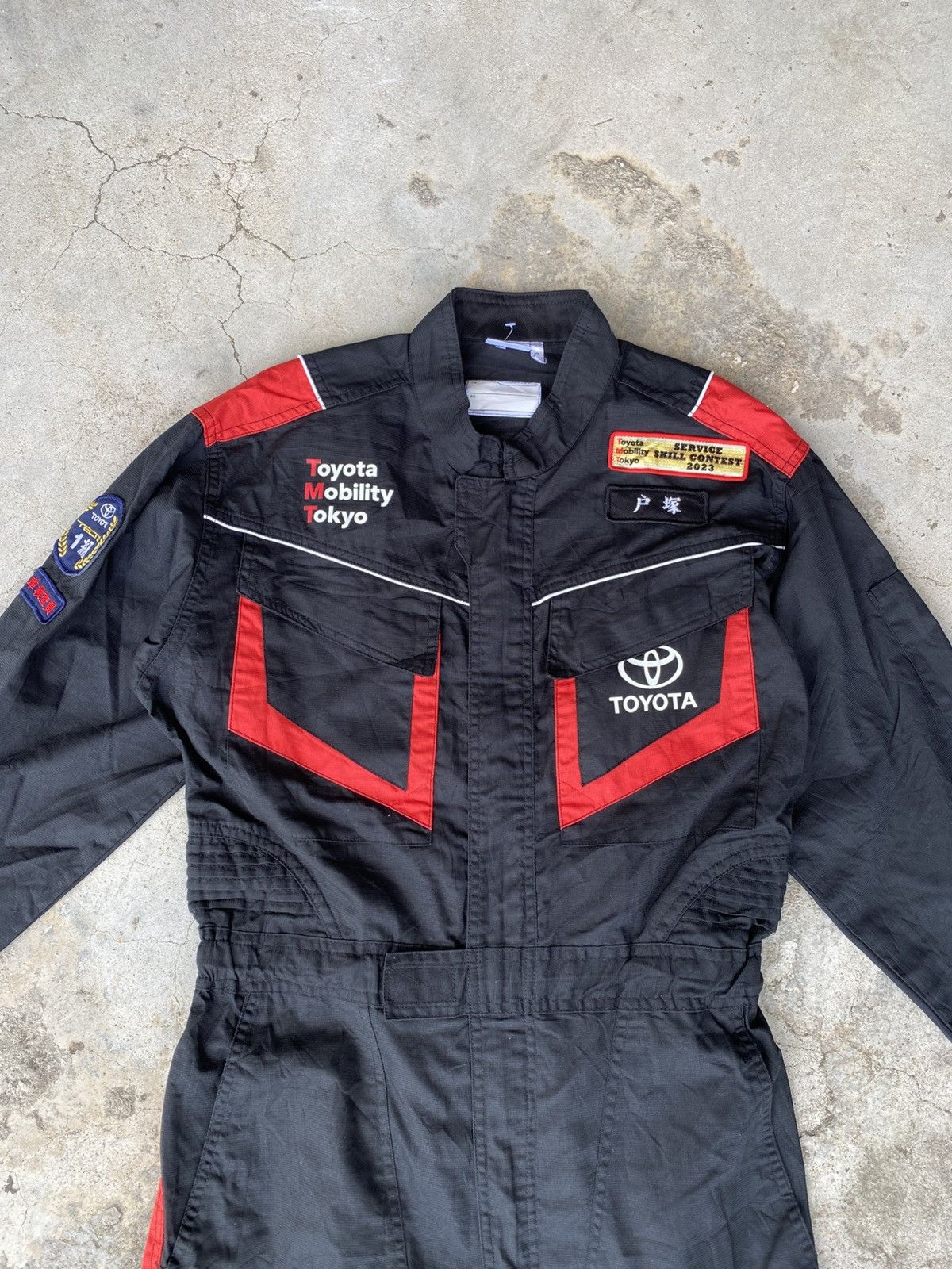 Other Vintage Toyota Racing Suit – Black & Red Jumpsuit Size US 31 - 5 Thumbnail