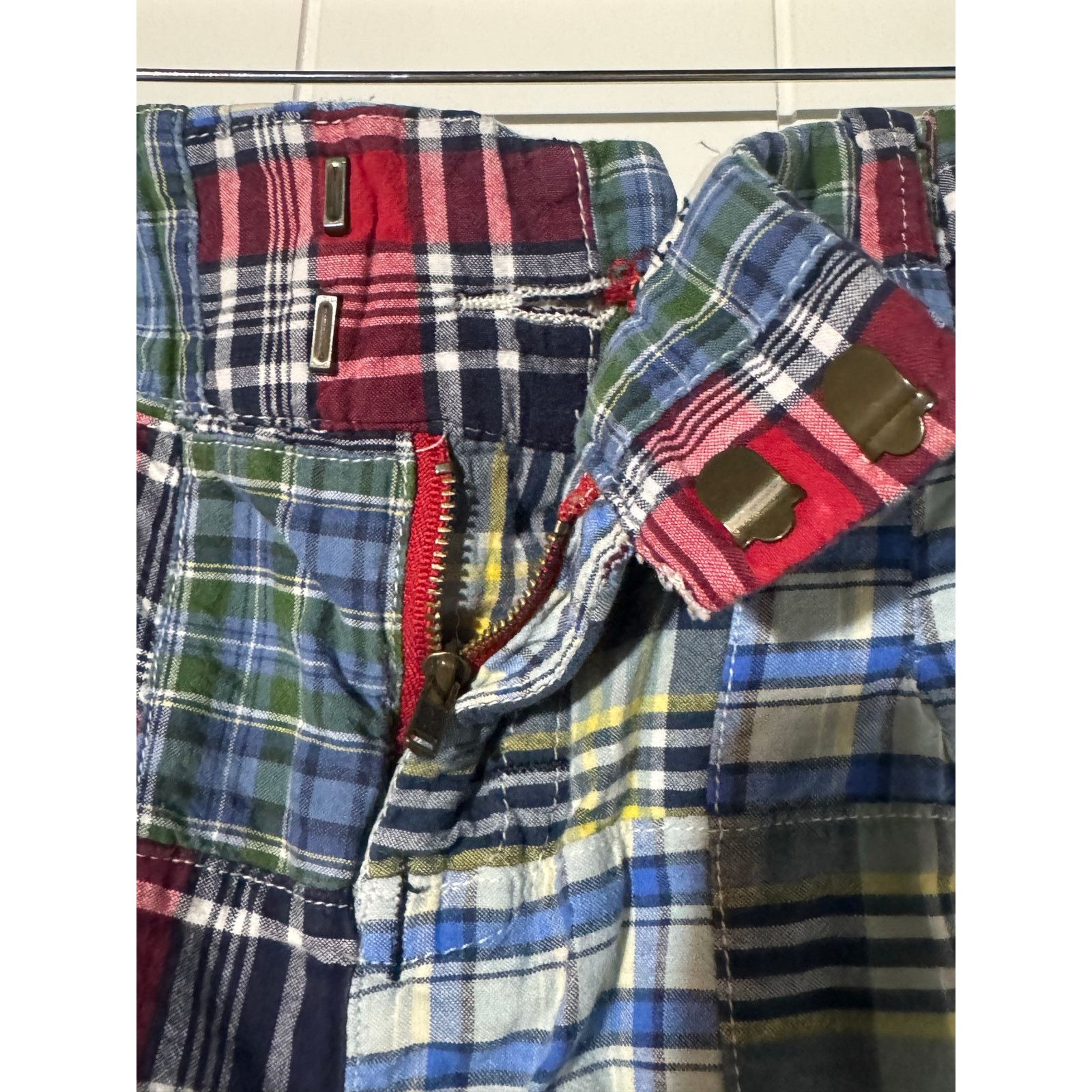 American Eagle Outfitters American Eagle Outfitters Patchwork Plaid Micro Skirt Y2K 0 Size 25" / US 0 / IT 36 - 6 Thumbnail