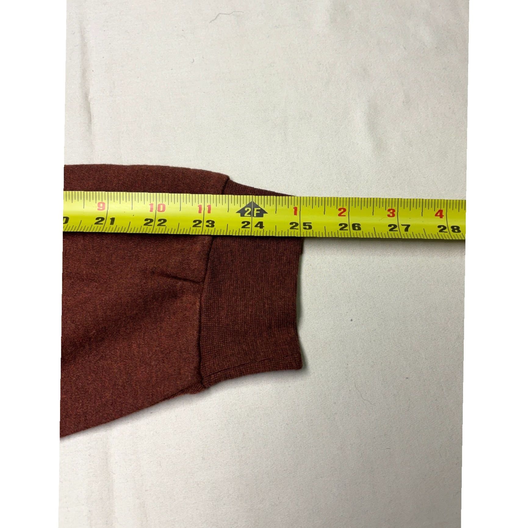 Vintage JOS A BANK Traveler's Collection Polo Shirt Long Sleeve Rust XL Men Casual Workwear Heathered 3-Button Collared Shirt Size US XL / EU 56 / 4 - 8 Thumbnail