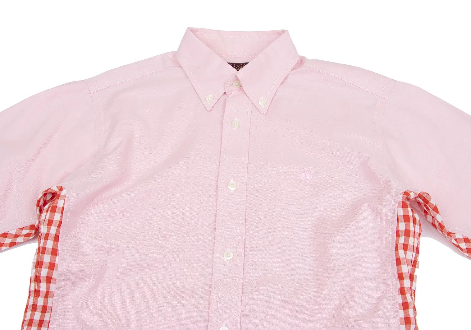 Junya Watanabe Checkered Button Down Shirt in Pink and Others, M Size US M / EU 48-50 / 2 - 2 Thumbnail