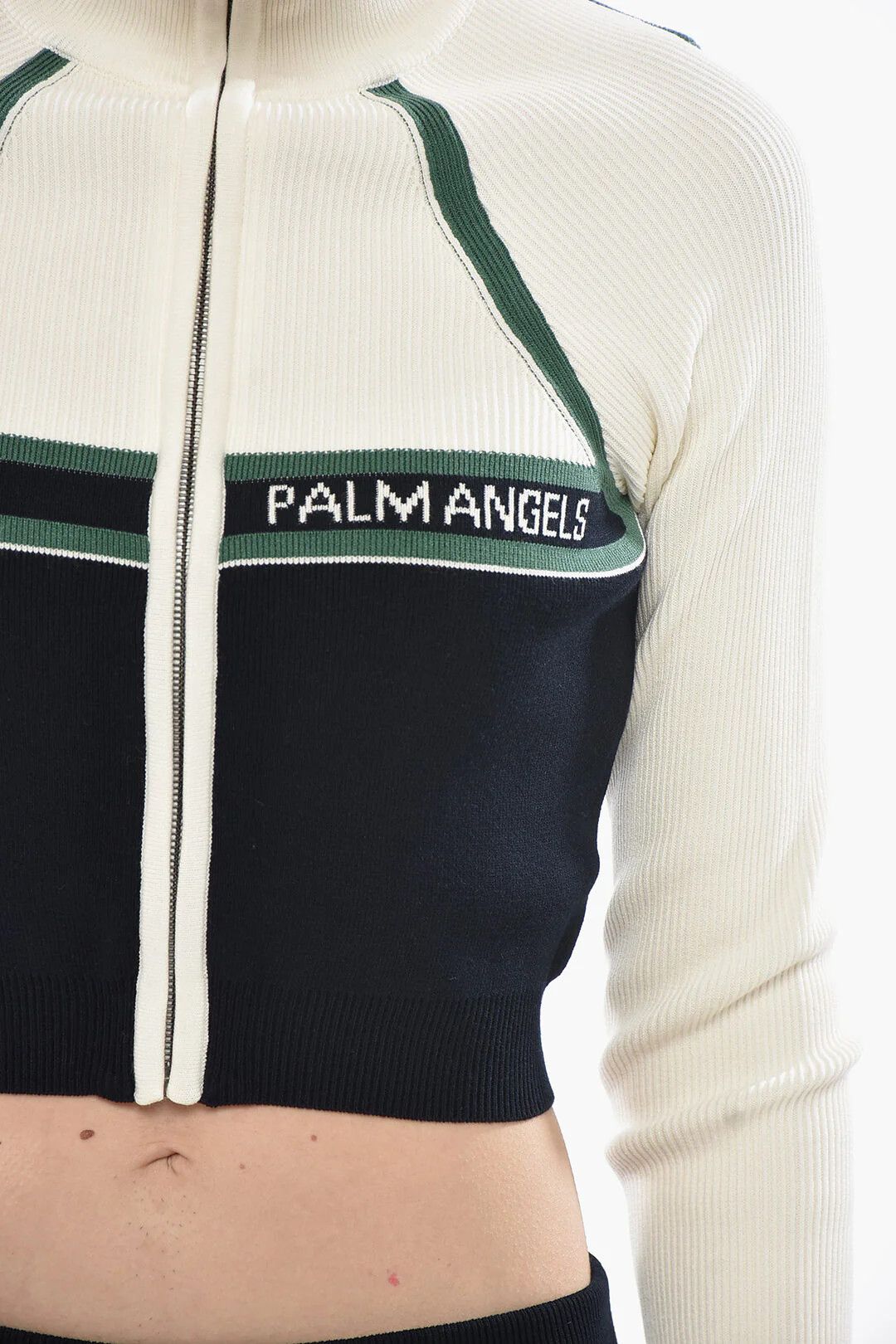 Palm Angels og1mm0326 Mock Neck Top Multicolor Size S / US 4 / IT 40 - 3 Thumbnail