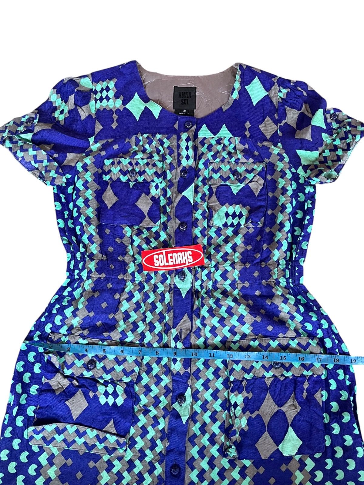 Anna Sui Vintage anna sui usa dress Size S / US 4 / IT 40 - 5 Thumbnail