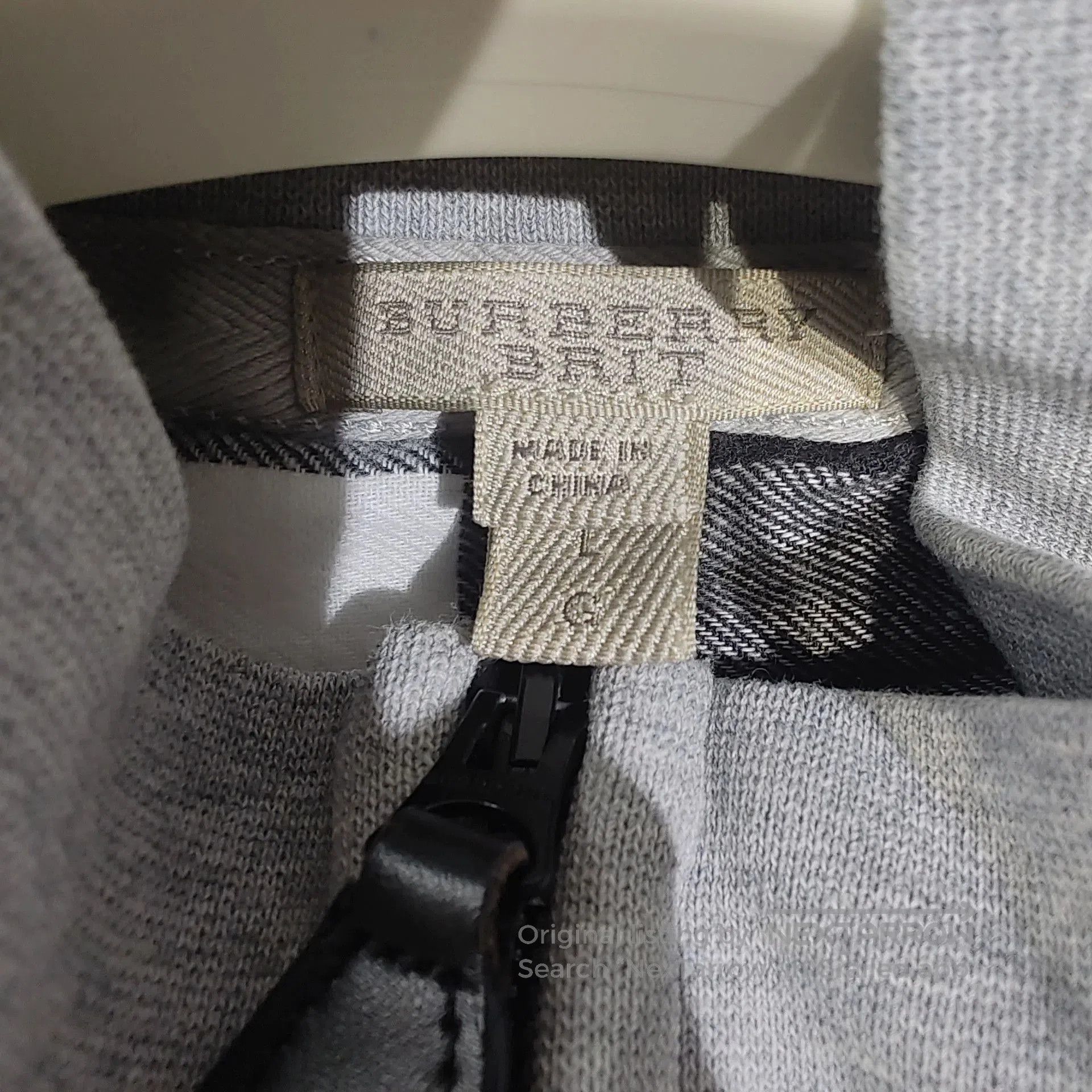 Burberry burberry gray zip-up jacket size L. Size US L / EU 52-54 / 3 - 3 Thumbnail