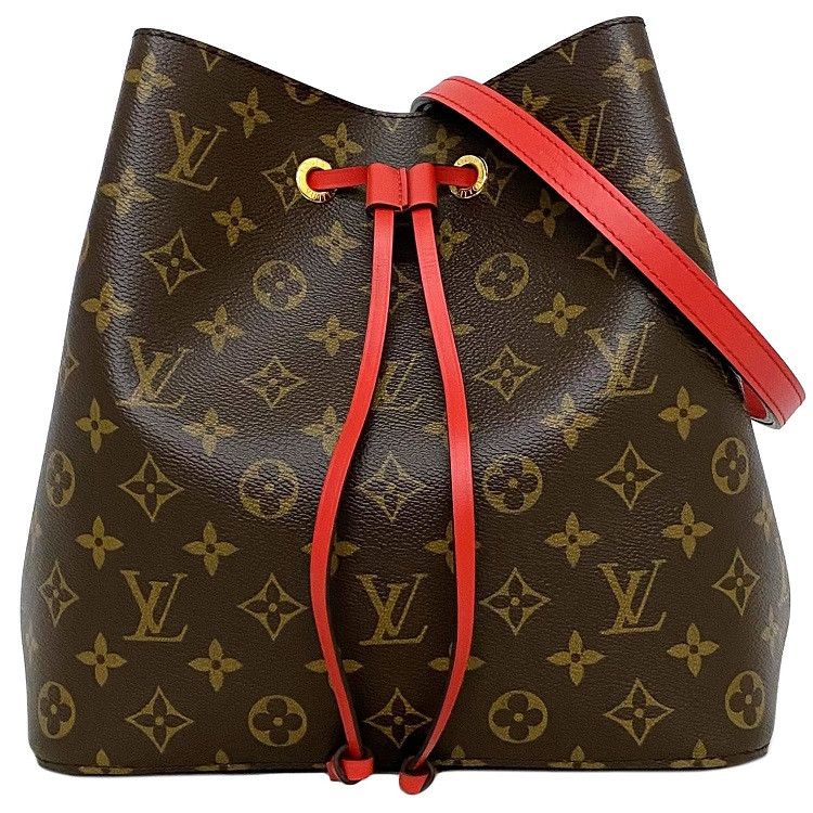 Louis Vuitton NeoNoe Monogram Brown/Coquelicot - US