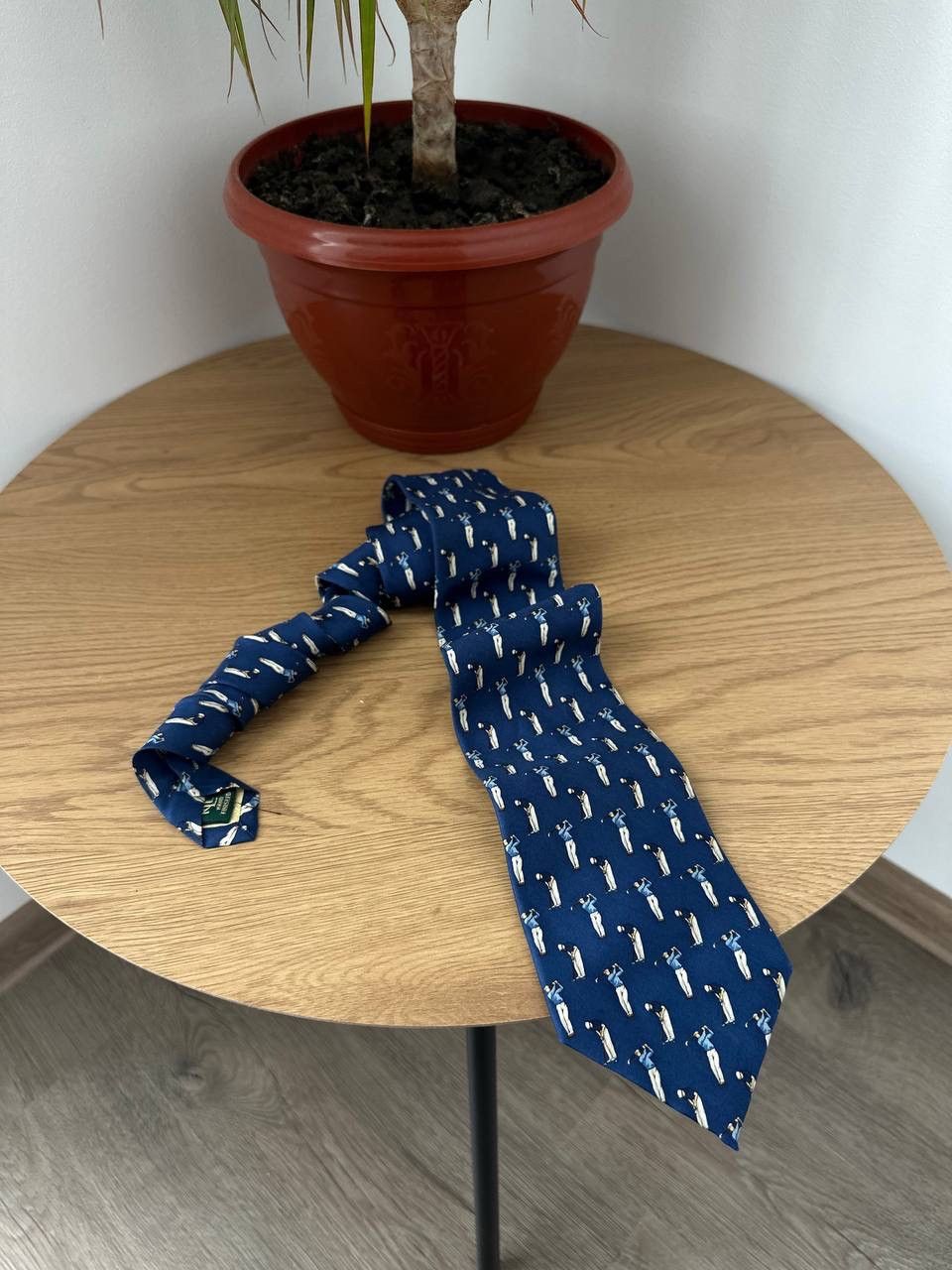 Polo Ralph Lauren Vintage Ralph Lauren Golf Tie Blue Silk Necktie Size ONE SIZE - 5 Thumbnail