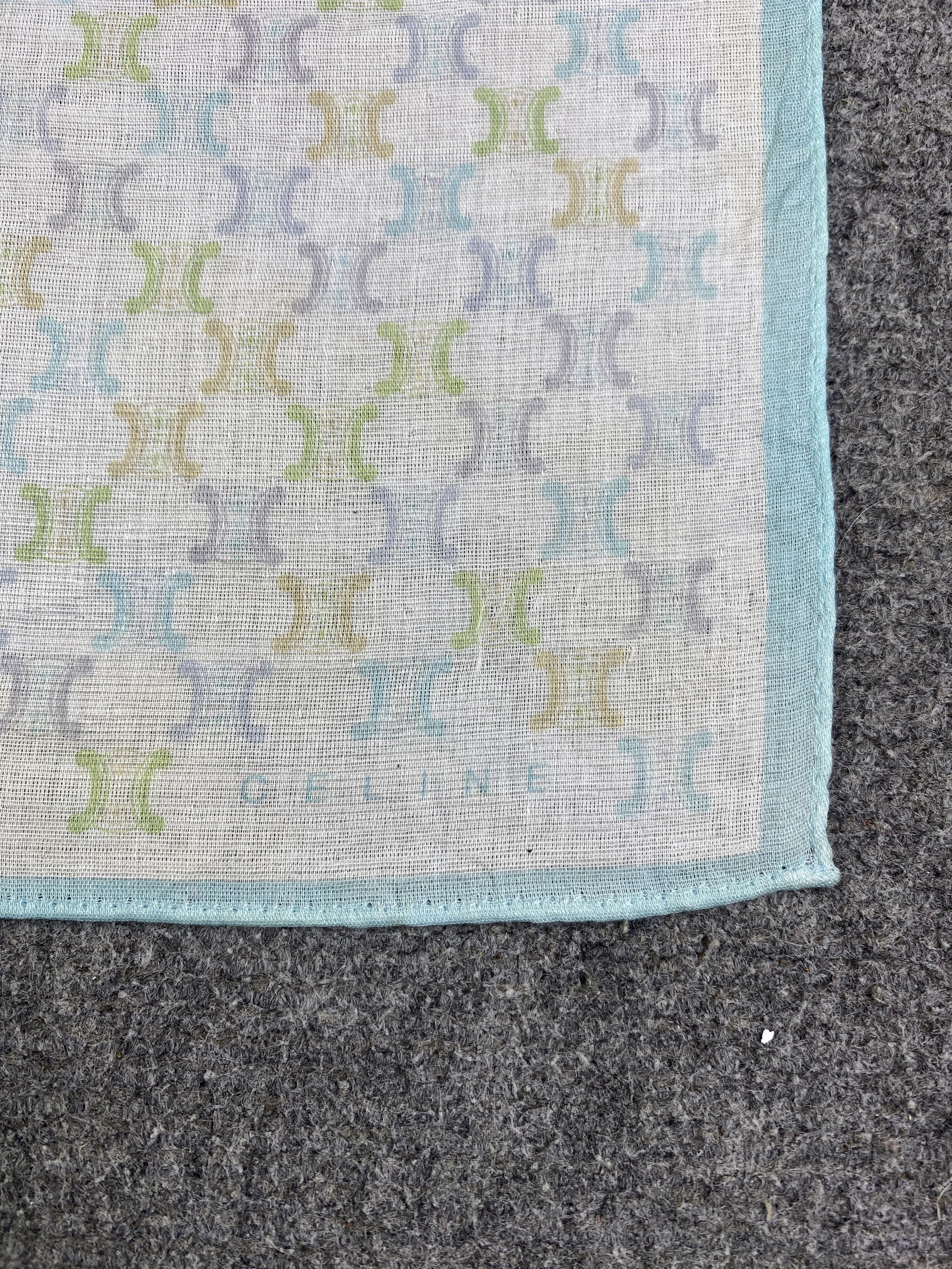 Celine Vintage Celine Handkerchief / Neckerchief KT00023 Size ONE SIZE - 5 Thumbnail