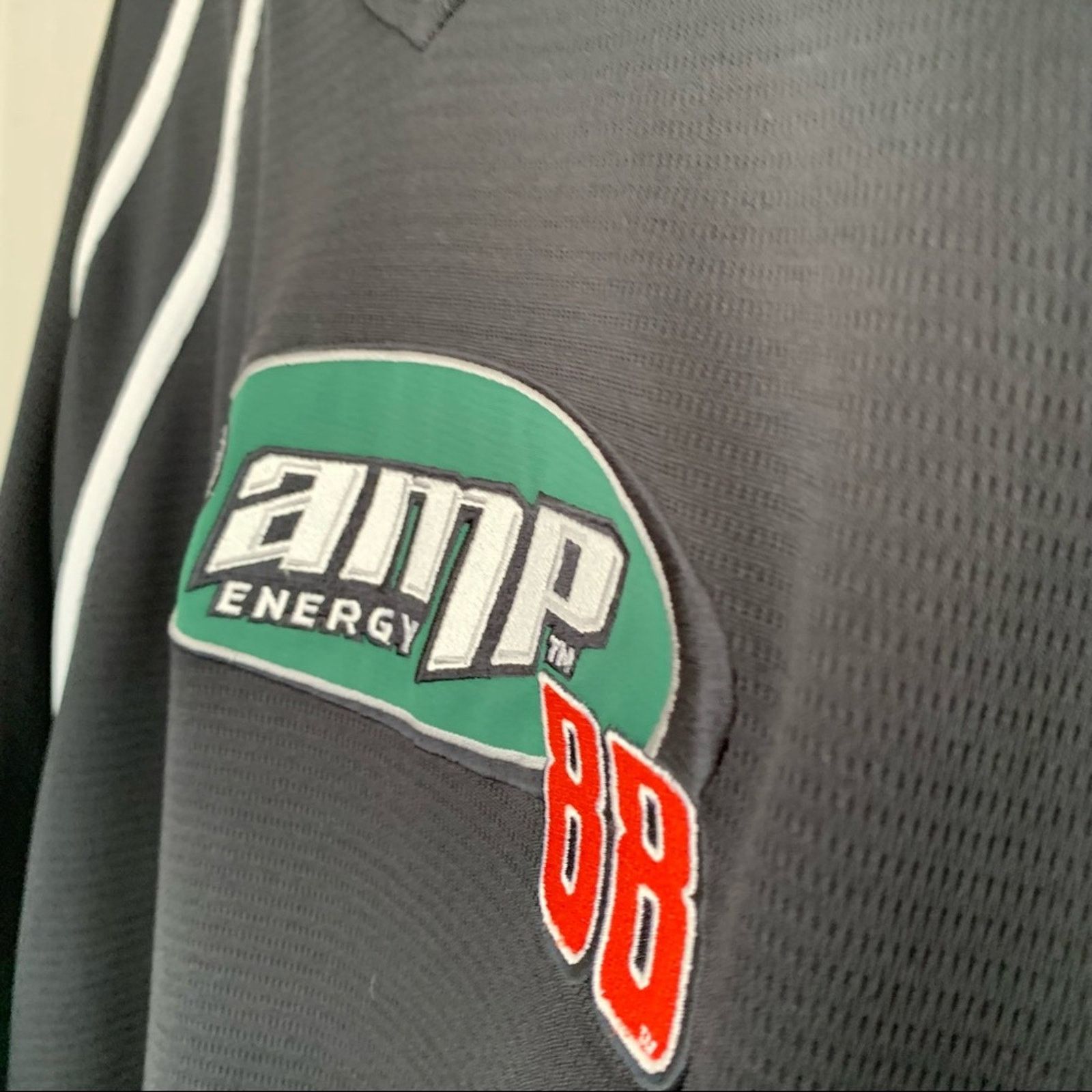 NASCAR NASCAR MENS DALE EARNHARDT JR ALL EMBROIDERED SHIRT XXL Size US XXL / EU 58 / 5 - 2 Thumbnail