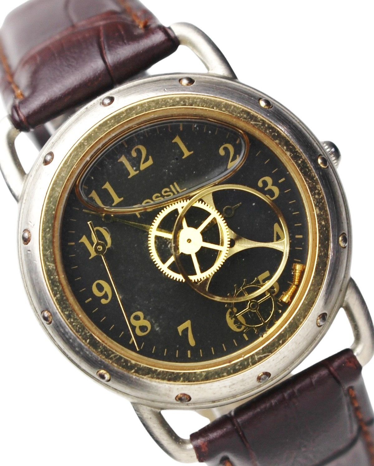 Vintage 2000S FOSSIL STEAMPUNK ANALOG WATCH Size ONE SIZE - 2 Thumbnail