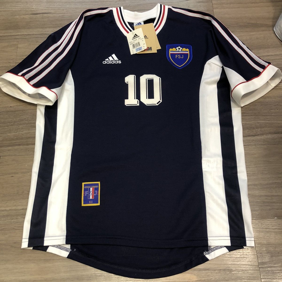 Yugoslavia WorldCup 1998 home shirt #10 Stojkovic (bnwt)