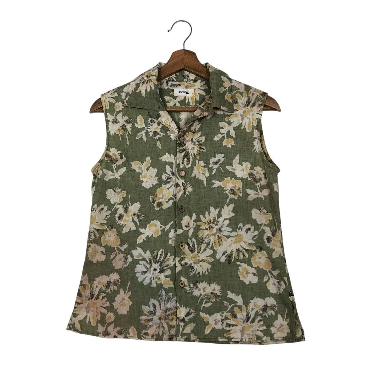 45rpm 🔥45RPM SLEEVELESS TANK FLORAL FULL PRINT Size US M / EU 48-50 / 2 - 3 Thumbnail