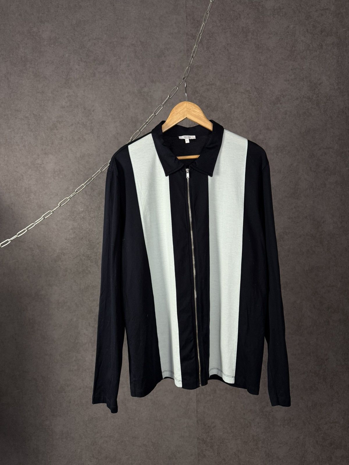 Reiss Reiss designer full zip sweatshirt Size US L / EU 52-54 / 3 - 1 Thumbnail