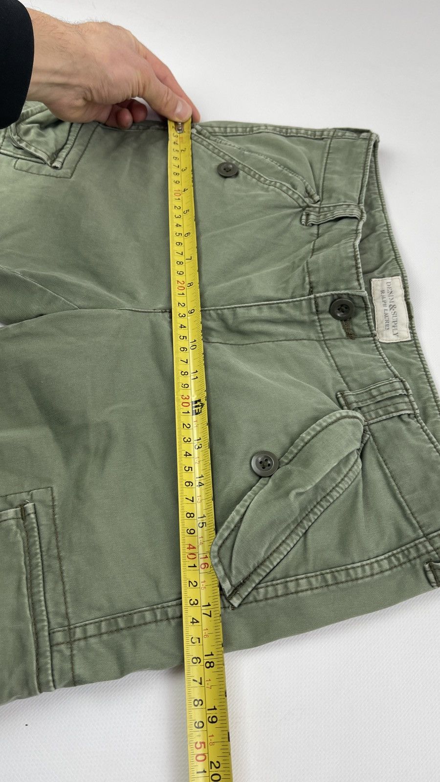 Denim & Supply Ralph Lauren × Polo Ralph Lauren × Vintage Denim Supply Ralph Lauren Cargo Tapared Jeans Pants Size 28" / US 6 / IT 42 - 12 Thumbnail