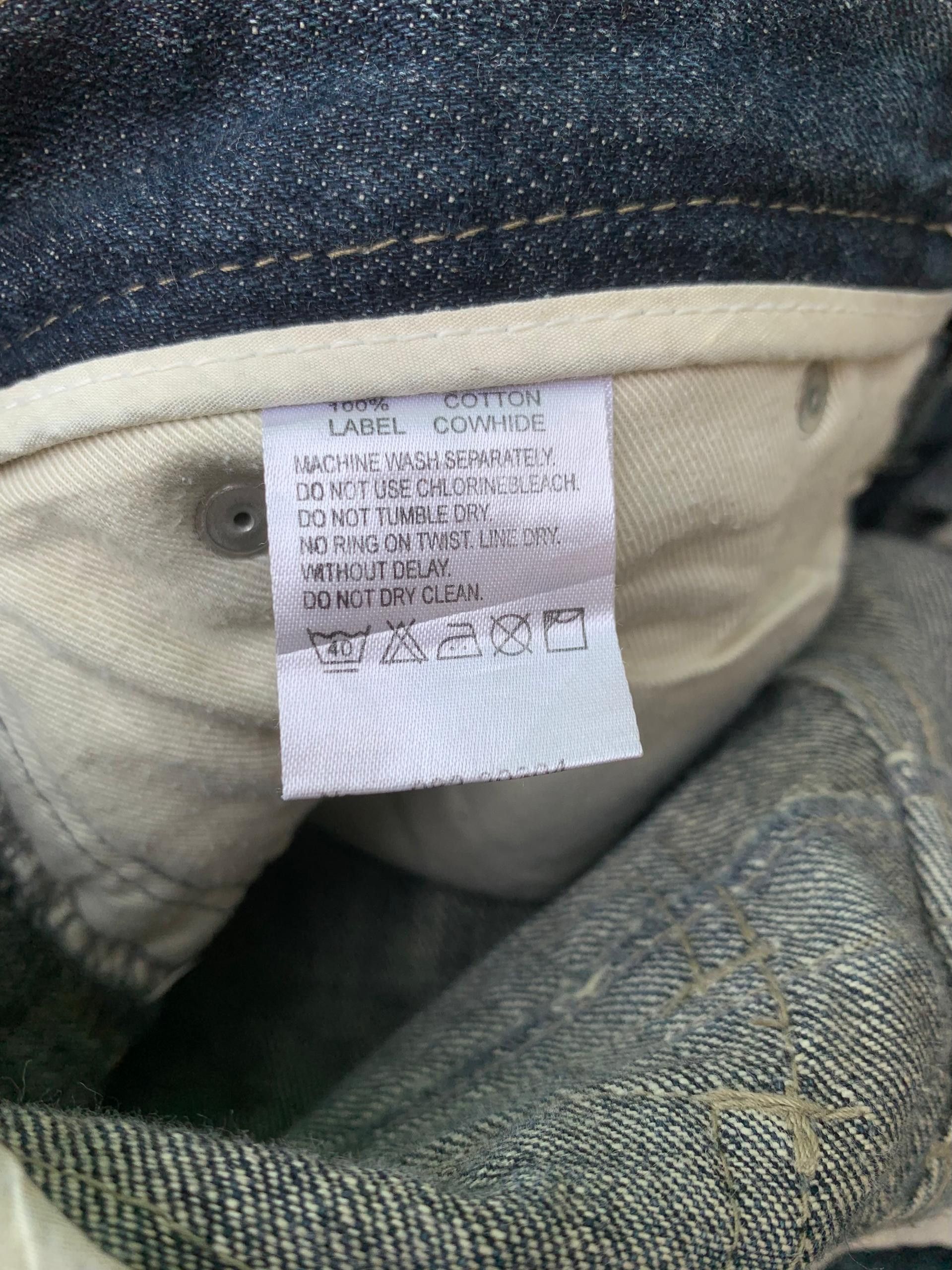 semanticdesign Rare Vtg Semantic Design Denim Flare Jeans Zipper Size US 31 - 9 Thumbnail