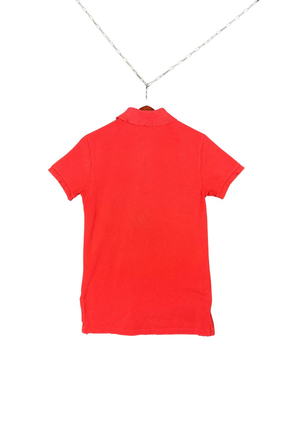 Polo Ralph Lauren Polo RL Japanese Katakana Flag Distressed Polo Shirt Size US S / EU 44-46 / 1 - 2 Thumbnail