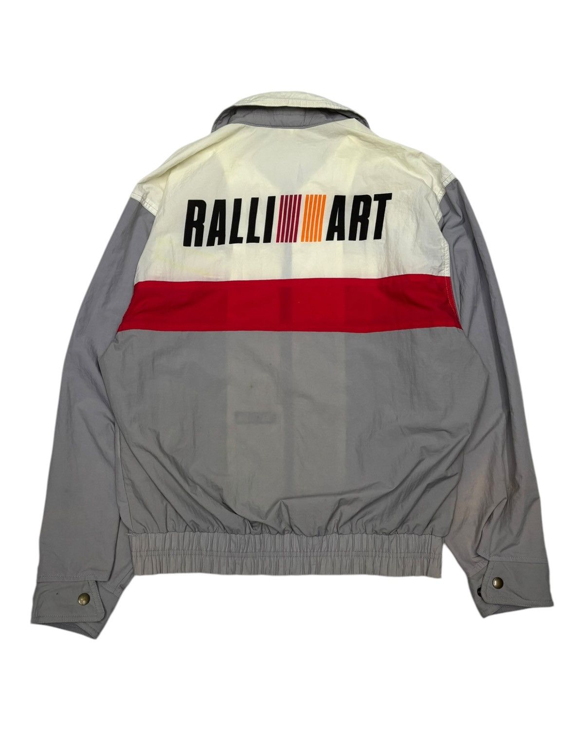 Honda 🔥VINTAGE MITSUBISHI RALLIART RACING BOMBER LIGHT JACKET Size US L / EU 52-54 / 3 - 2 Thumbnail