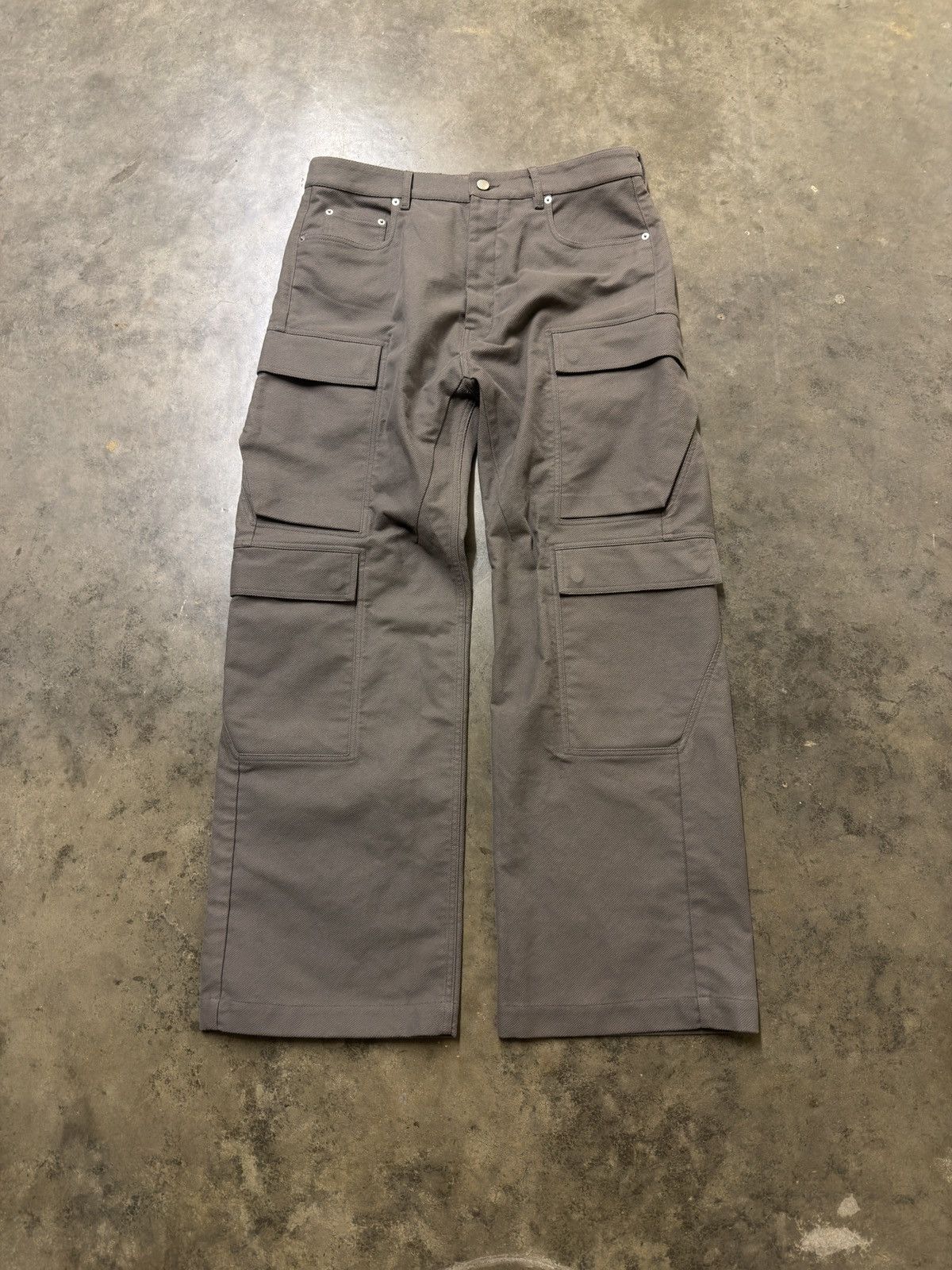 Rick Owens FW25 ‘Concordians’ Double Cargo Geth Jeans