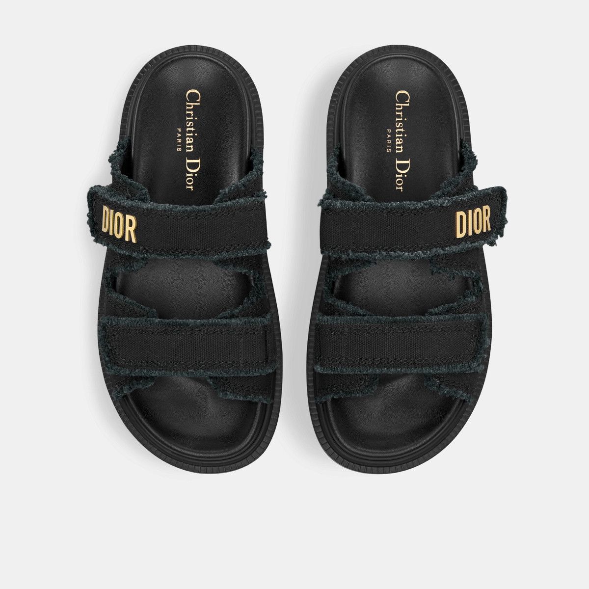 Dior o1w1db10326 Dioract Slide in Black Size US 6 / IT 36 - 3 Thumbnail