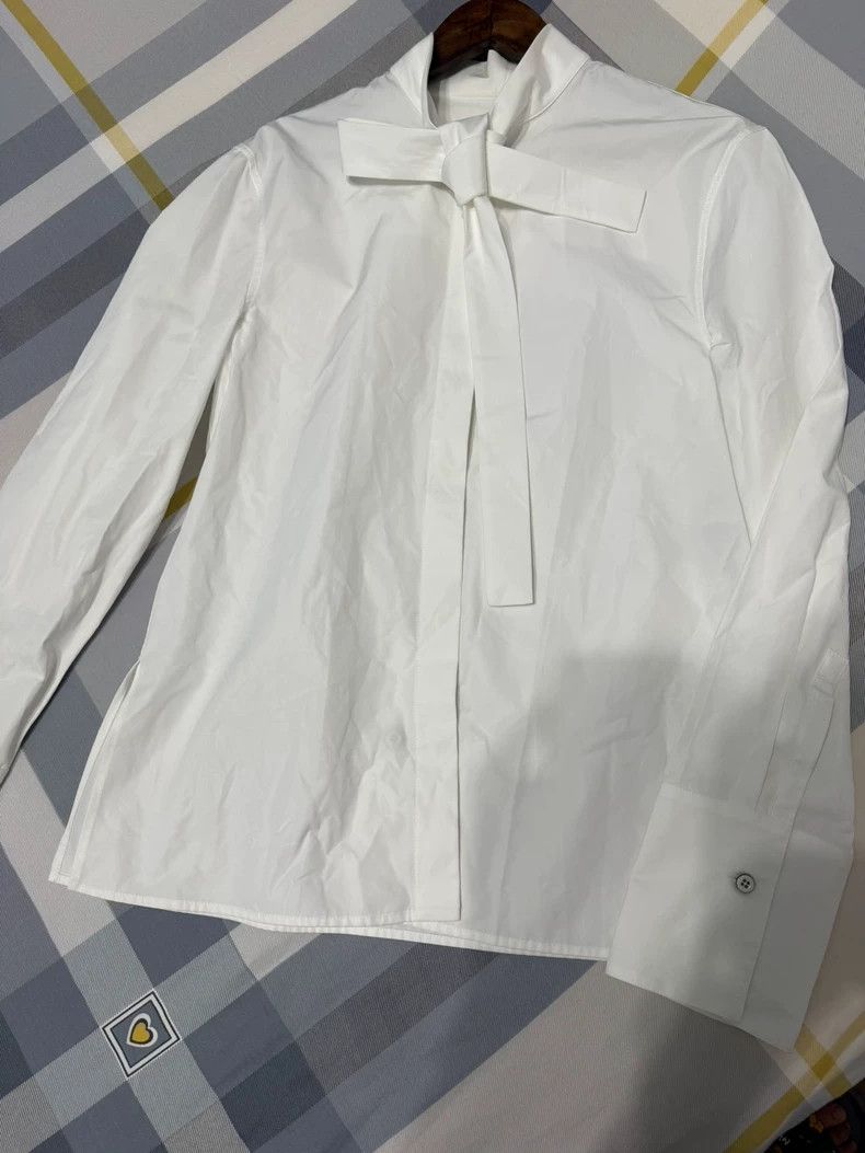 Jil Sander Jil Sander minimalist ribbon shirt Size 4XL / US 24-26 - 6 Thumbnail