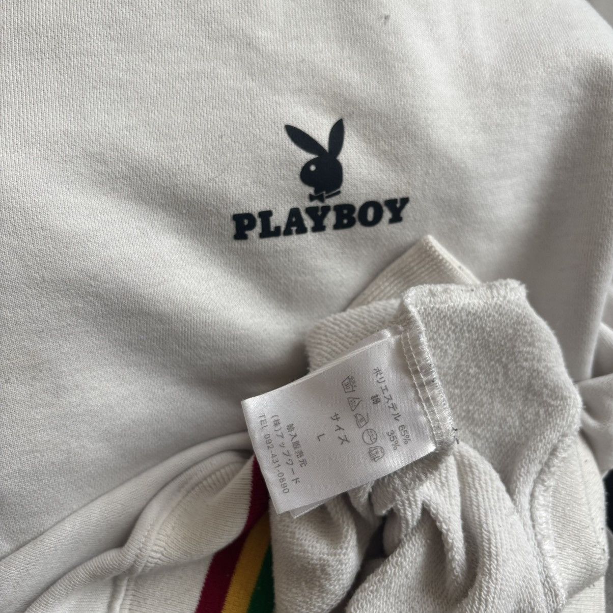 Hysteric Glamour × Playboy Last Drop‼️ Vintage 90’s Japanese Playboy Sweatshirt Rasta Size US L / EU 52-54 / 3 - 3 Thumbnail