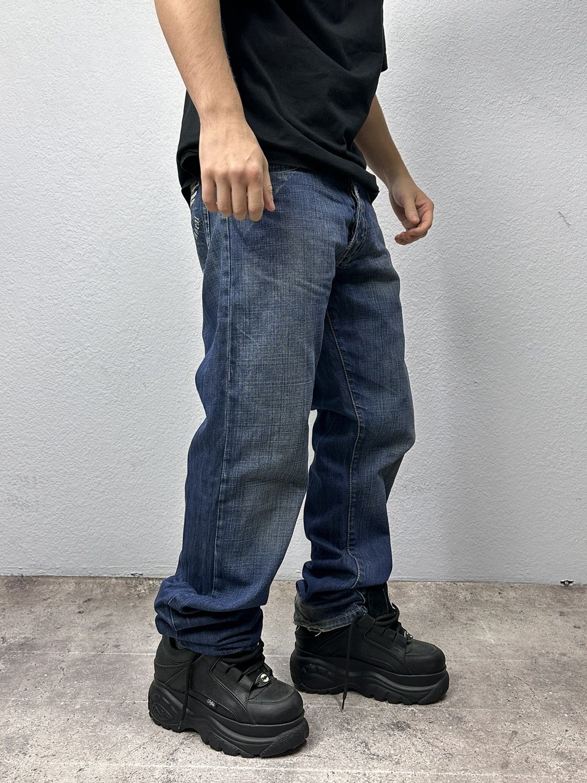 Ed Hardy Vintage Denim Ed Hardy Style FuBu Cargo USA Evisu Japanese Size US 32 / EU 48 - 15 Thumbnail