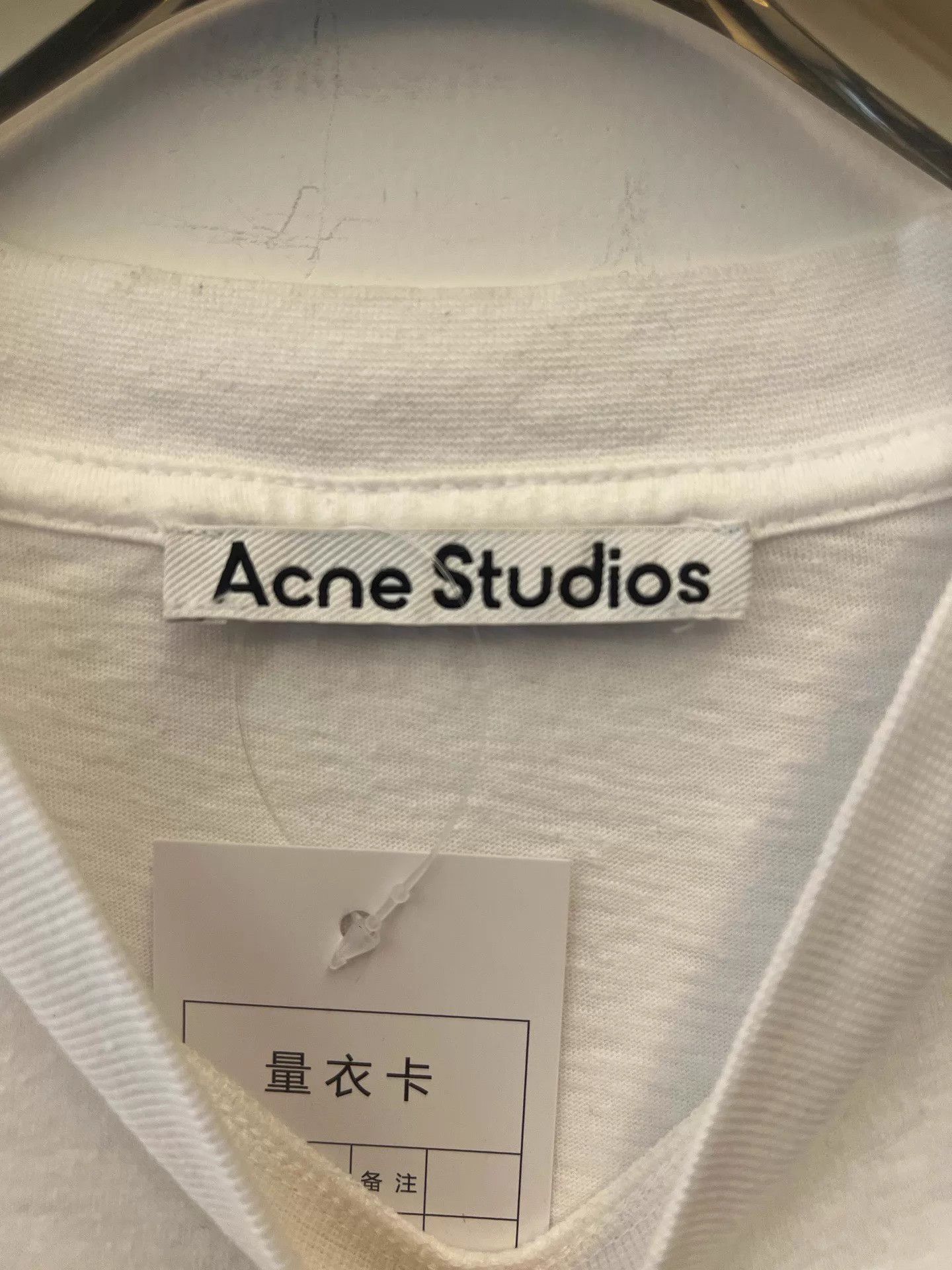 Acne Studios Acne Logo Oversized Crew Neck LS Tee unisex M/S New Worn Once Size US M / EU 48-50 / 2 - 3 Thumbnail