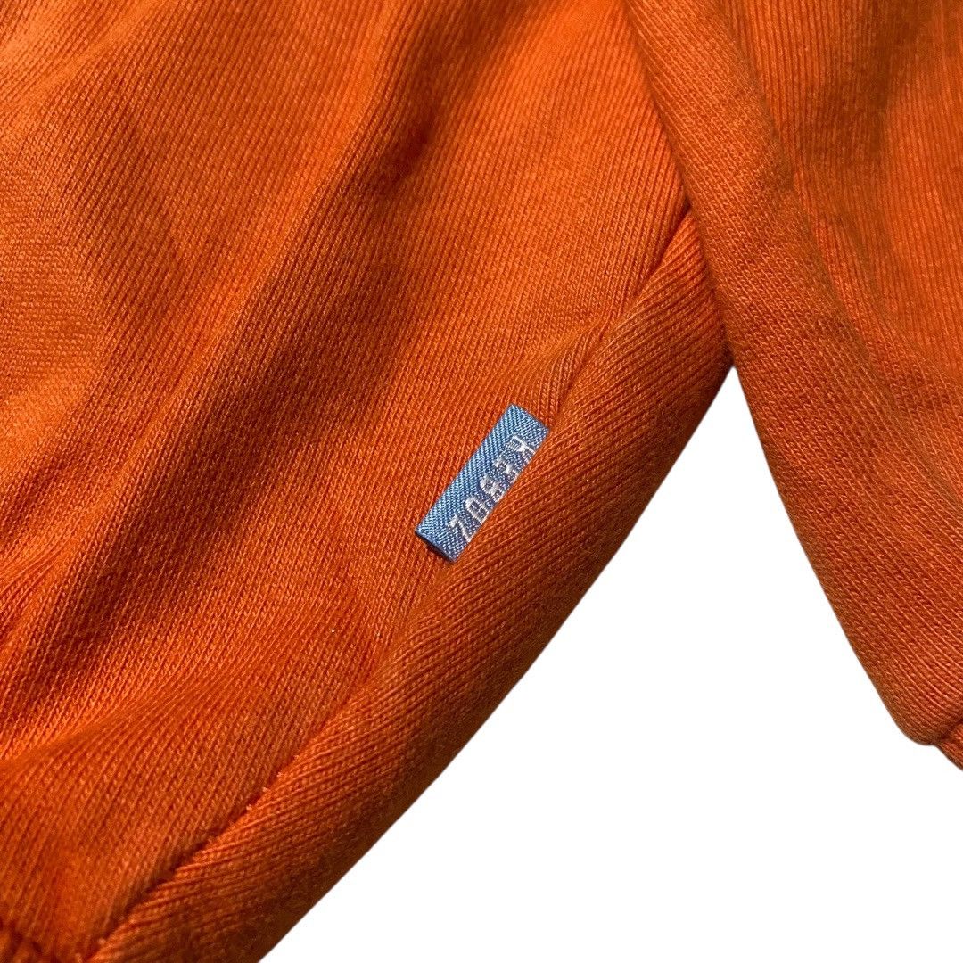 Japanese Brand Keboz japan half zip orange crewneck Size US XL / EU 56 / 4 - 3 Thumbnail
